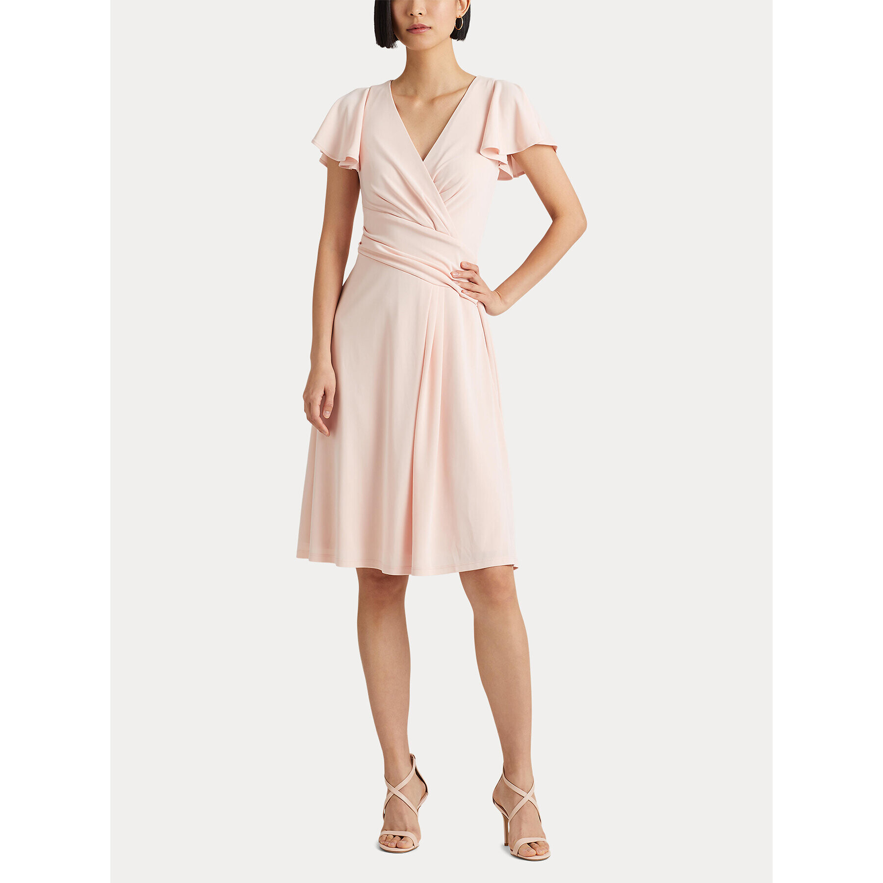 Lauren Ralph Lauren Rochie cocktail 250902766001 Portocaliu Regular Fit - Pled.ro