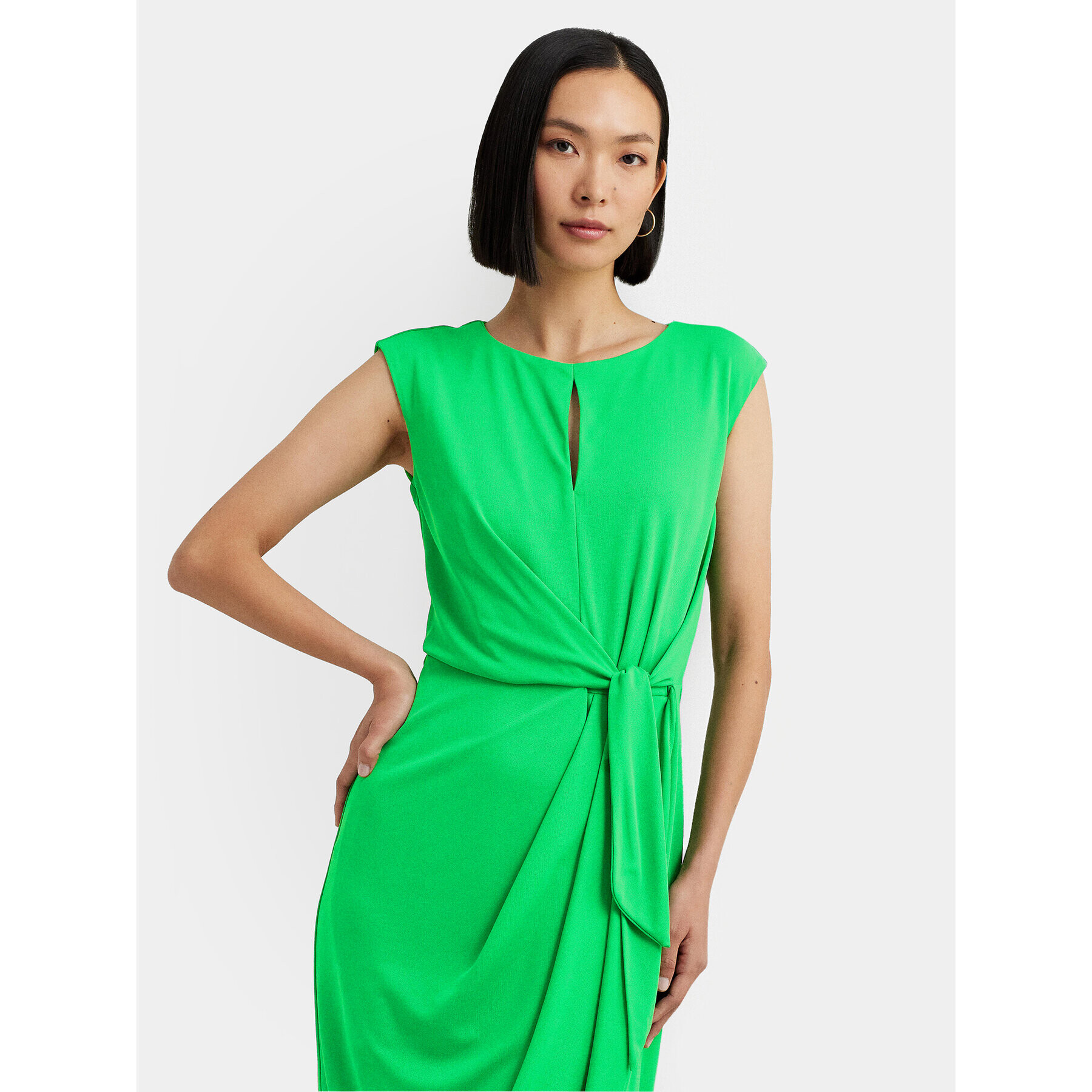 Lauren Ralph Lauren Rochie cocktail 250925939001 Verde Regular Fit - Pled.ro