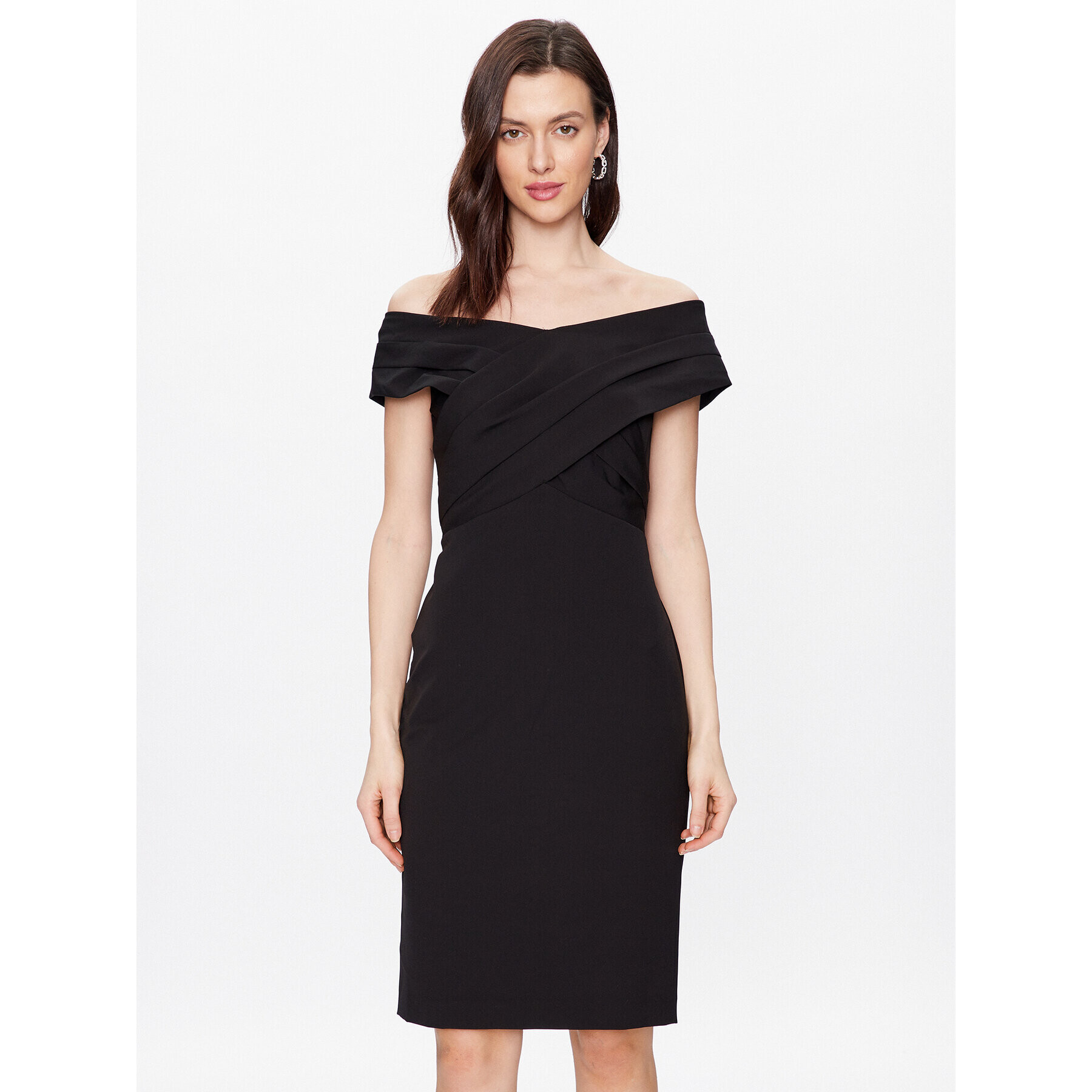 Lauren Ralph Lauren Rochie cocktail 253855241003 Negru Regular Fit - Pled.ro