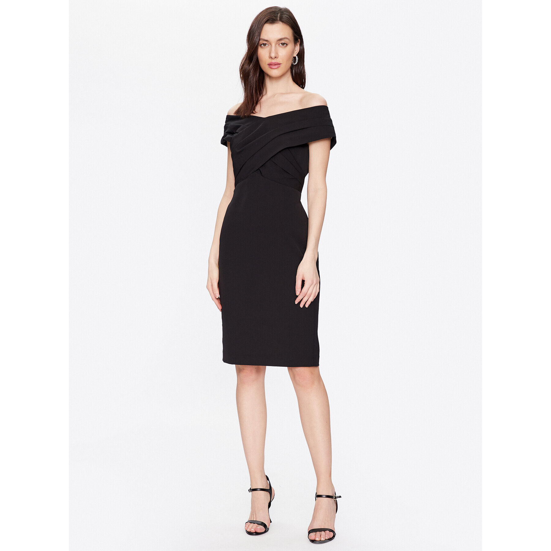 Lauren Ralph Lauren Rochie cocktail 253855241003 Negru Regular Fit - Pled.ro