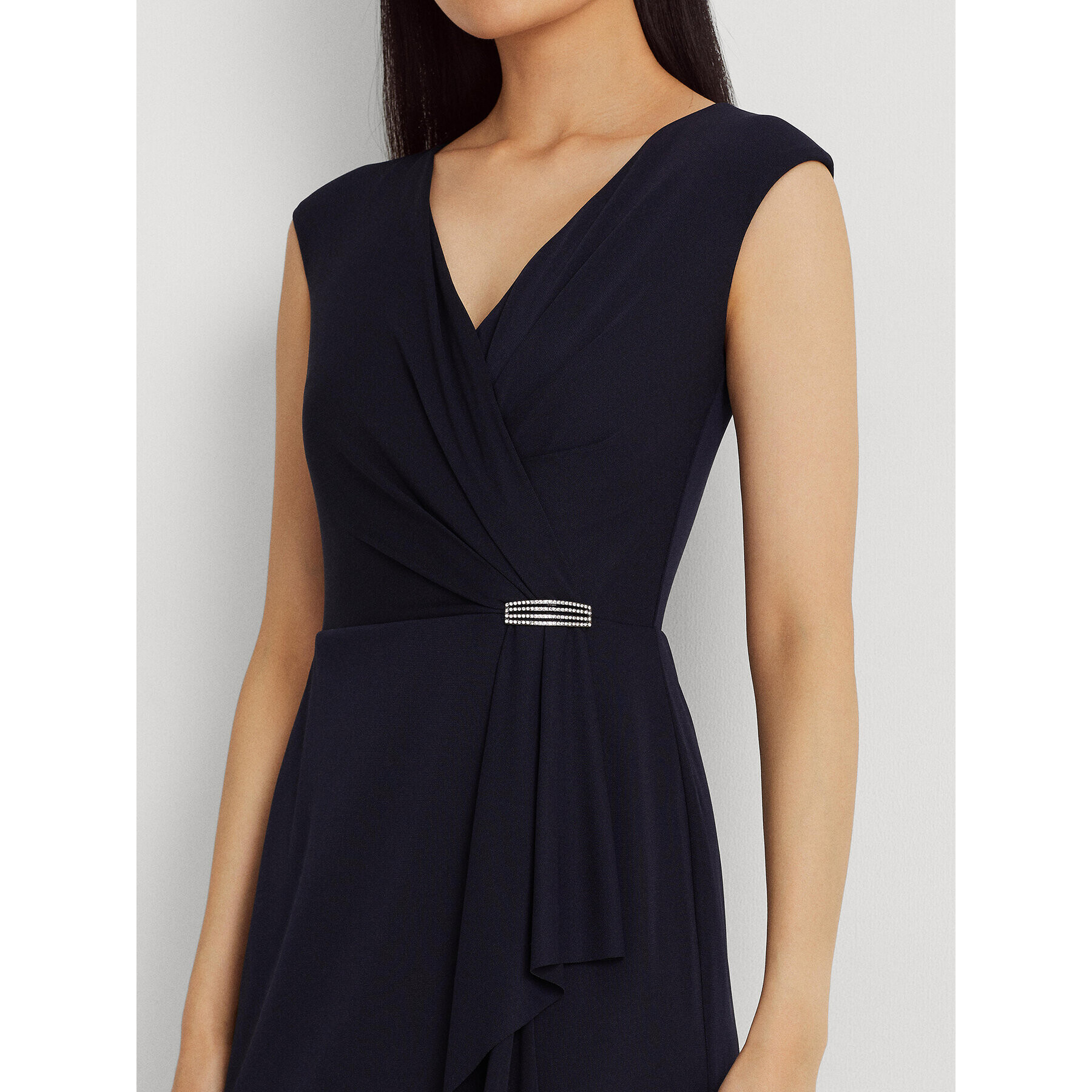 Lauren Ralph Lauren Rochie cocktail 253906356001 Bleumarin Regular Fit - Pled.ro