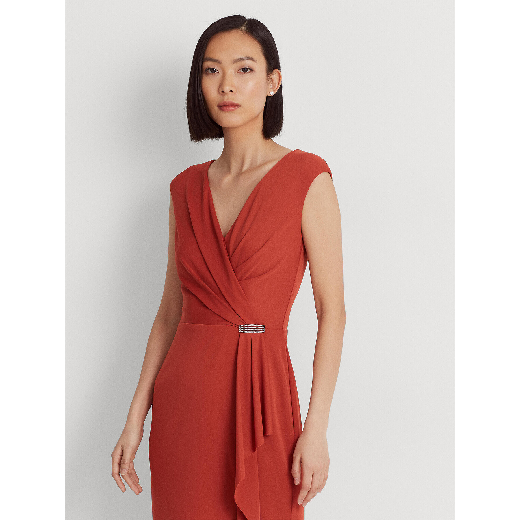 Lauren Ralph Lauren Rochie cocktail 253906356003 Roșu Regular Fit - Pled.ro