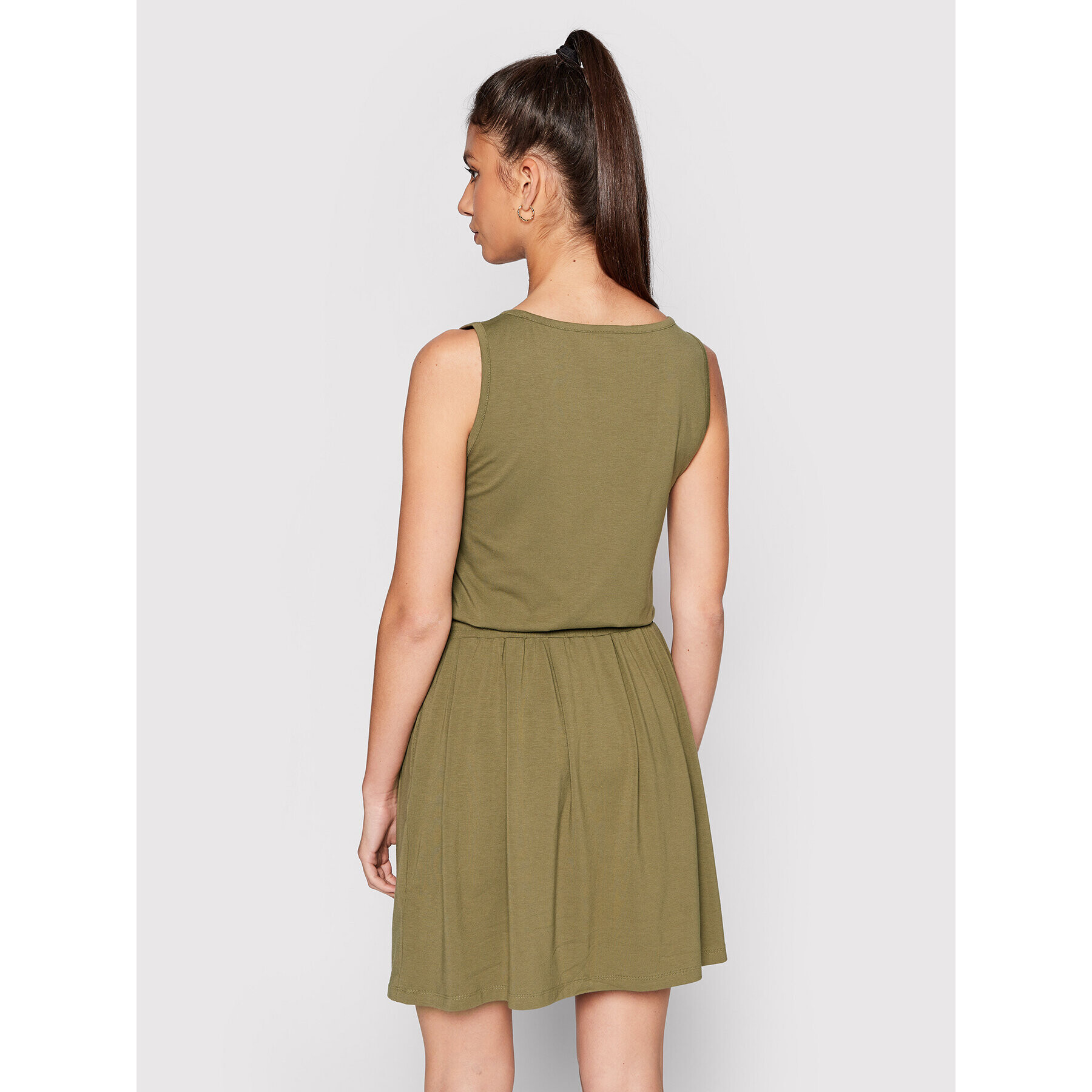 Lauren Ralph Lauren Rochie de vară 200872005001 Verde Regular Fit - Pled.ro