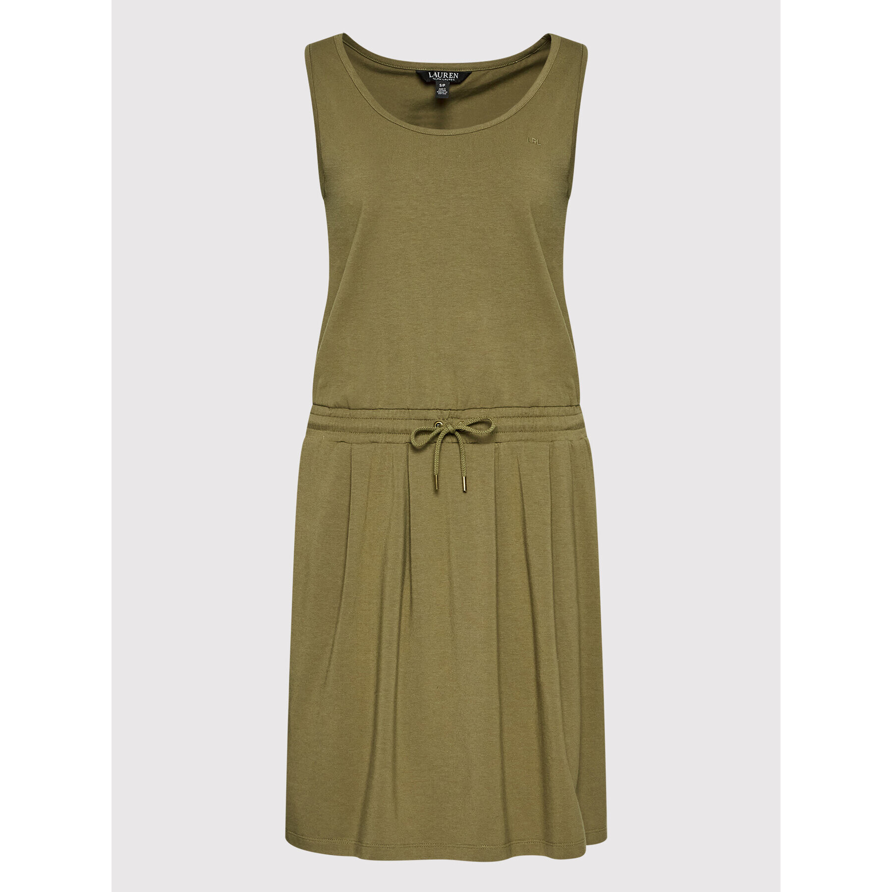 Lauren Ralph Lauren Rochie de vară 200872005001 Verde Regular Fit - Pled.ro