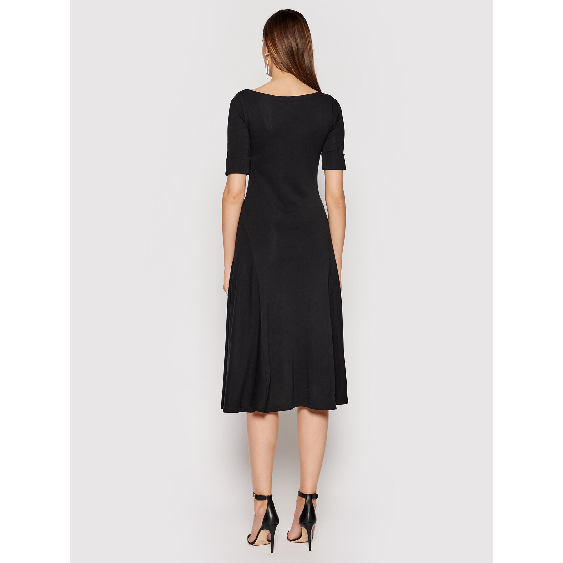 Lauren Ralph Lauren Rochie de zi 200769902001 Negru Regular Fit - Pled.ro