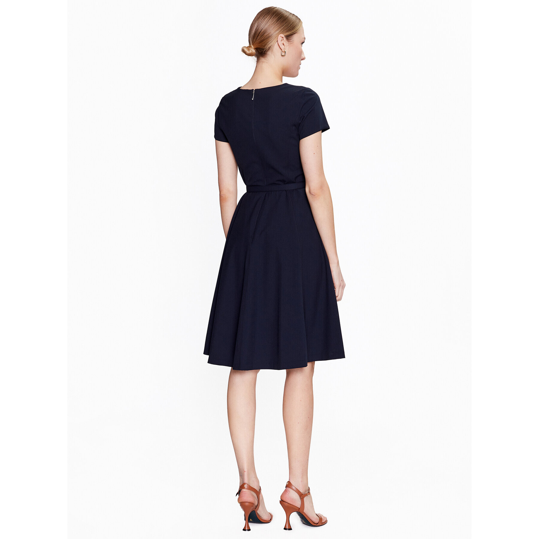 Lauren Ralph Lauren Rochie de zi 200862259 Bleumarin Regular Fit - Pled.ro