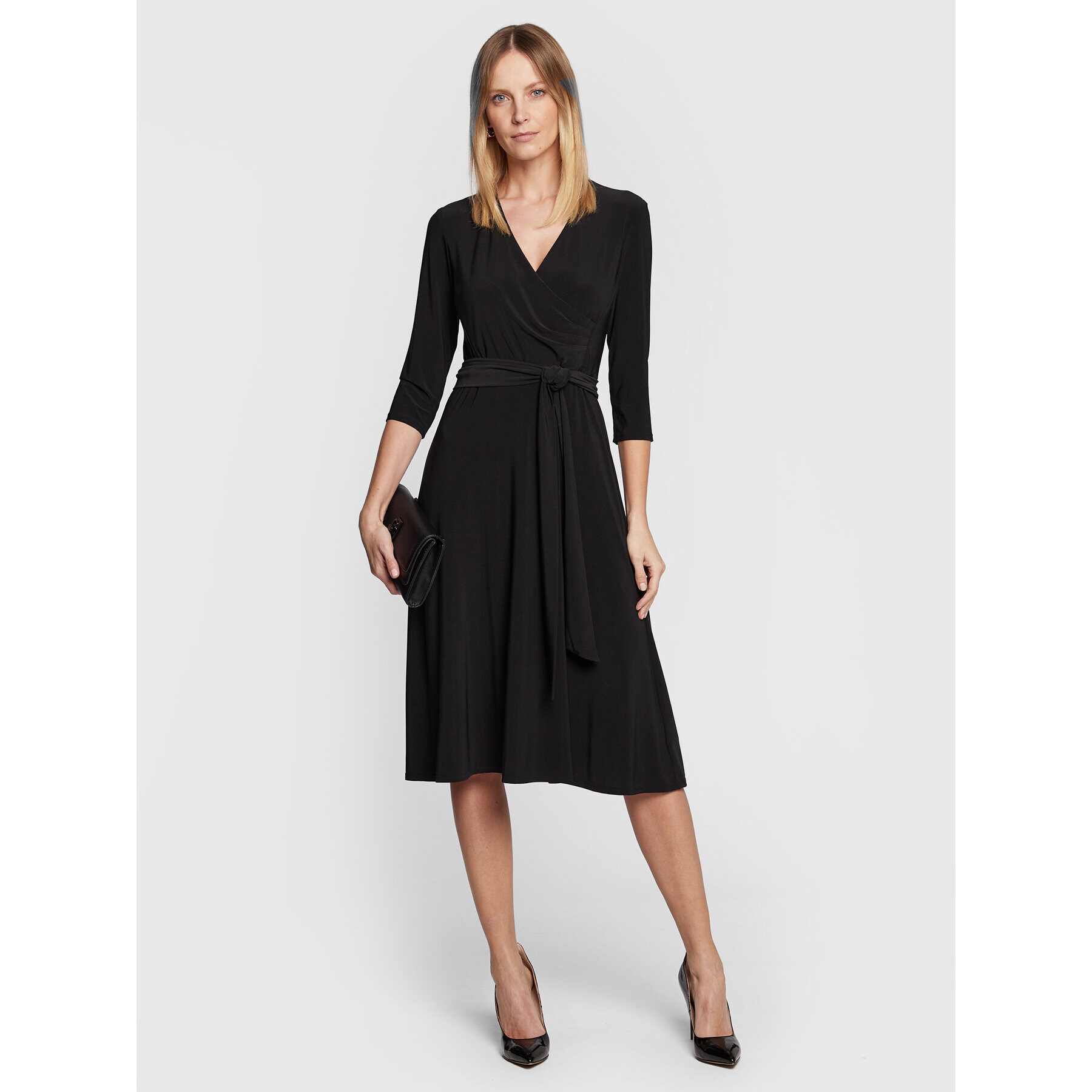 Lauren Ralph Lauren Rochie de zi 250769904 Negru Regular Fit - Pled.ro