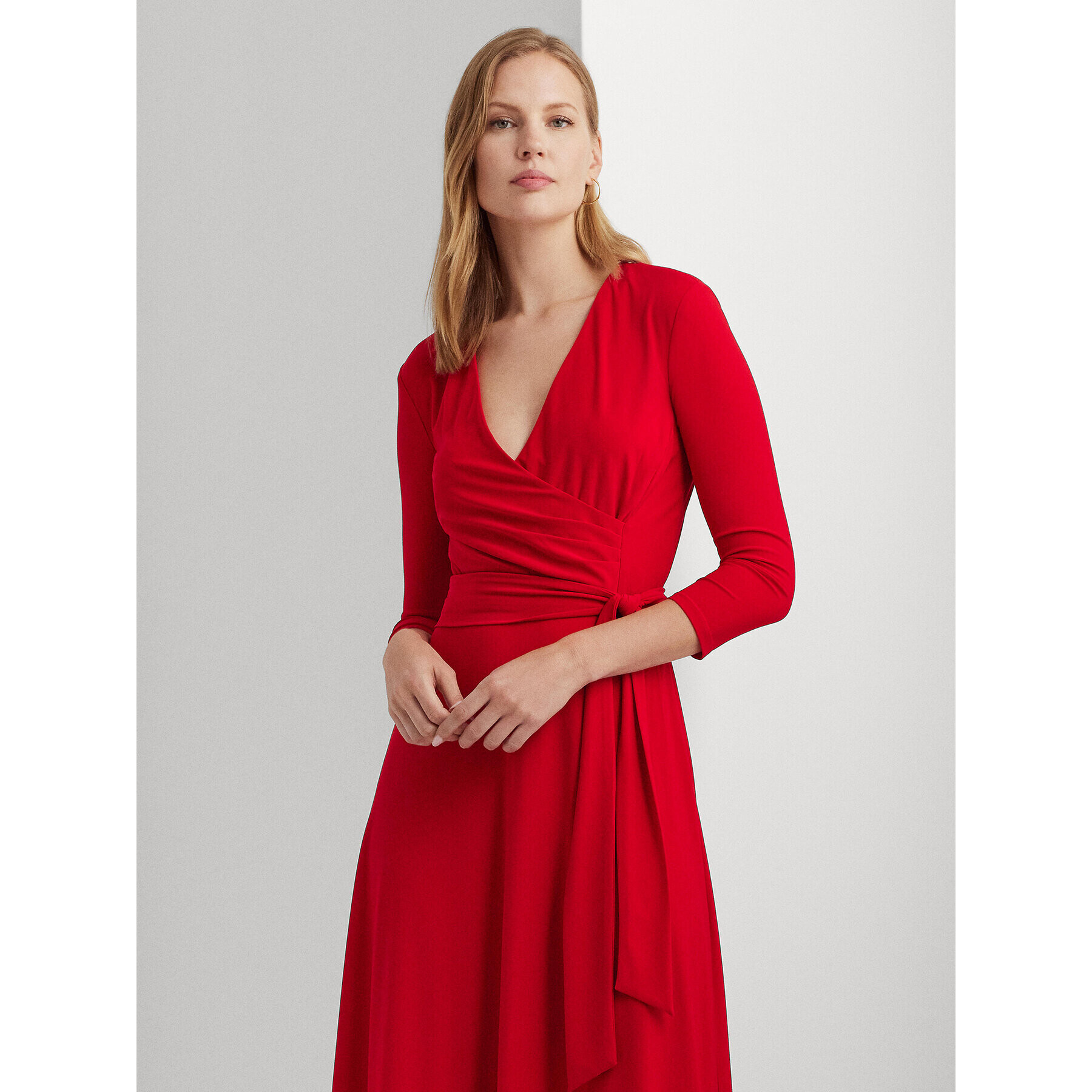 Lauren Ralph Lauren Rochie de zi 250769904033 Roșu Regular Fit - Pled.ro