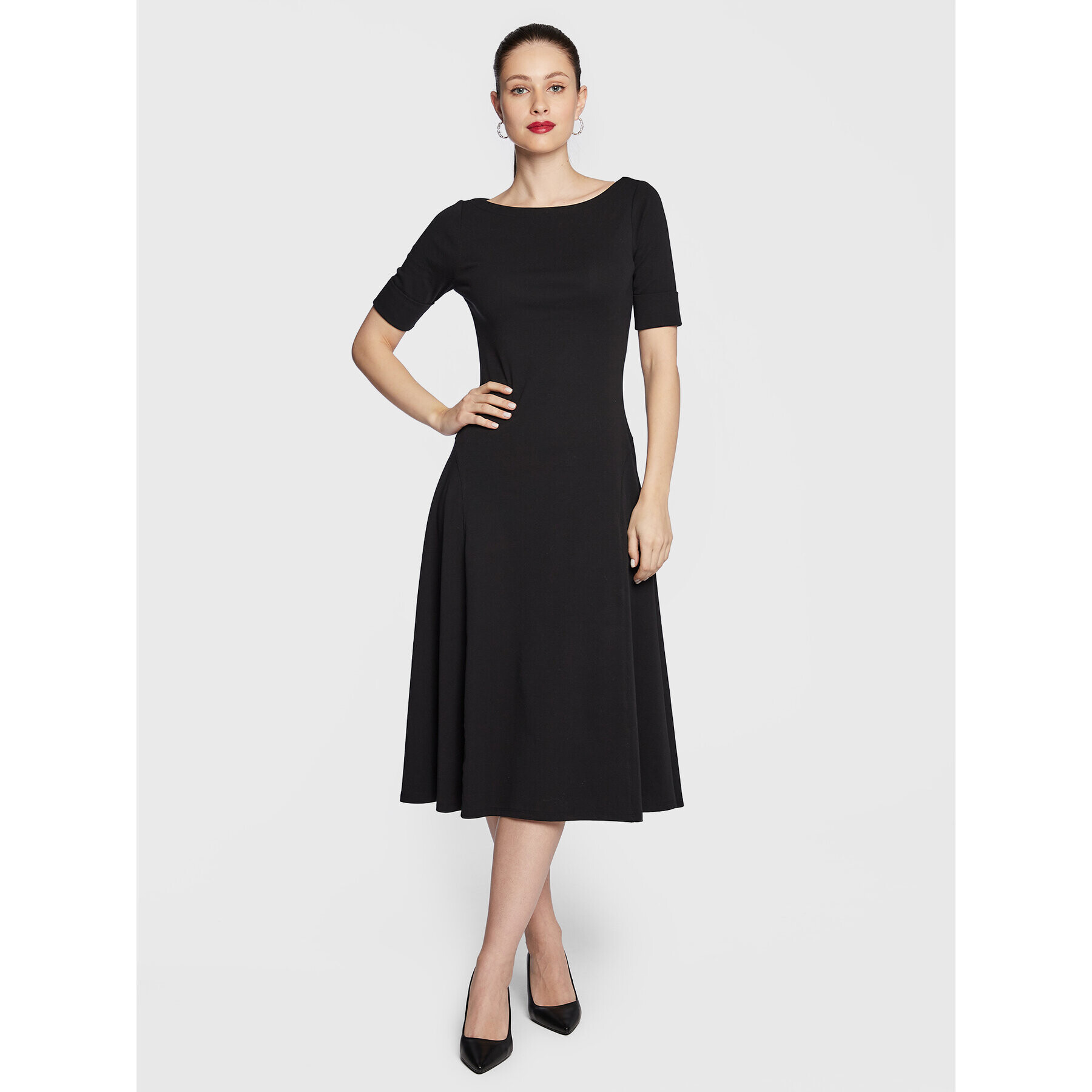 Lauren Ralph Lauren Rochie de zi 250863913 Negru Regular Fit - Pled.ro