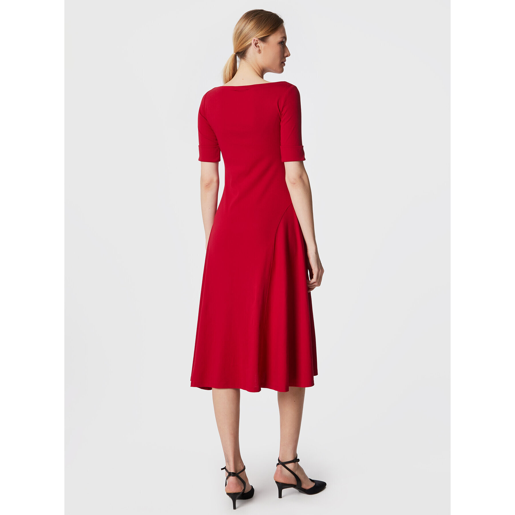 Lauren Ralph Lauren Rochie de zi 250863913 Roșu Regular Fit - Pled.ro