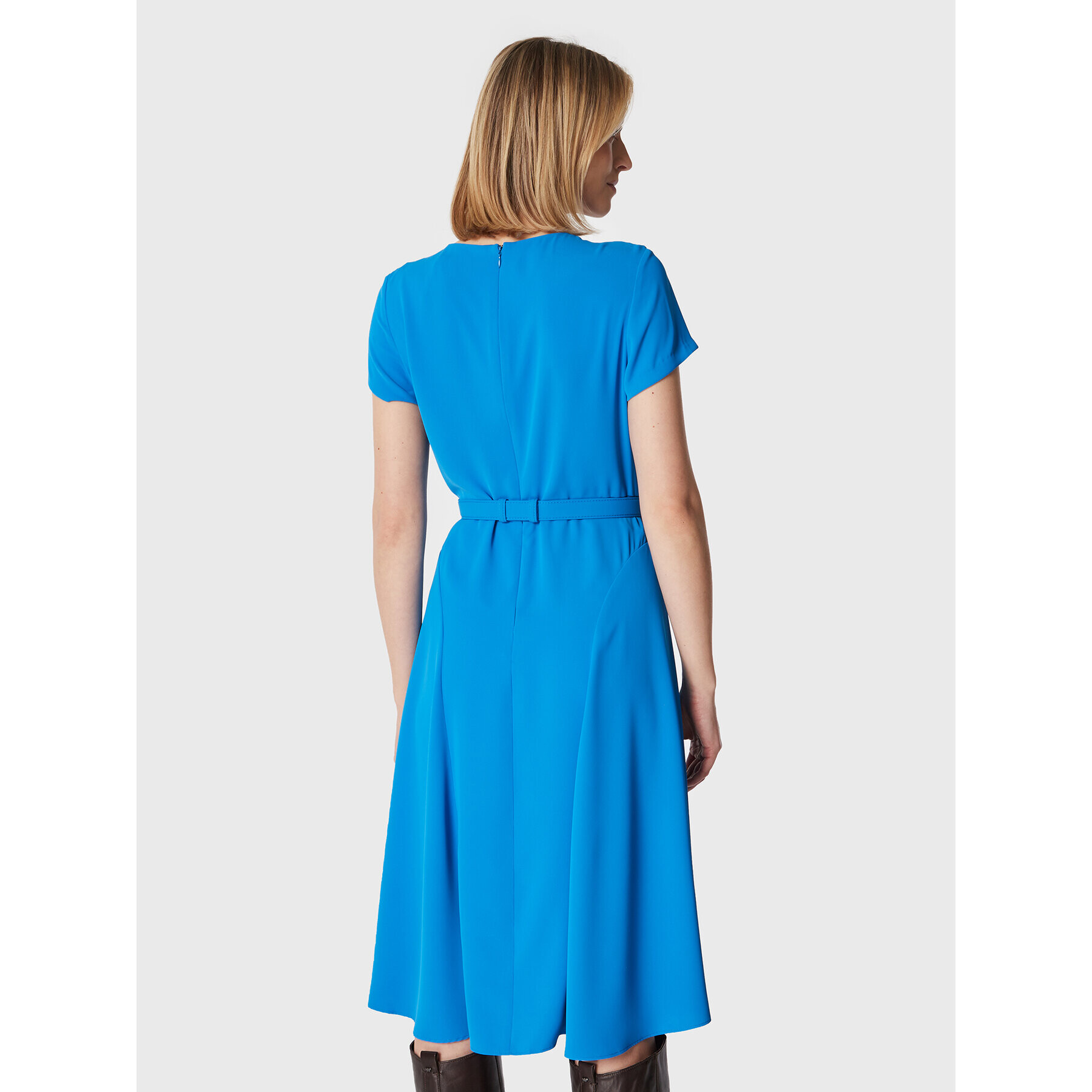 Lauren Ralph Lauren Rochie de zi 250868639006 Albastru Regular Fit - Pled.ro