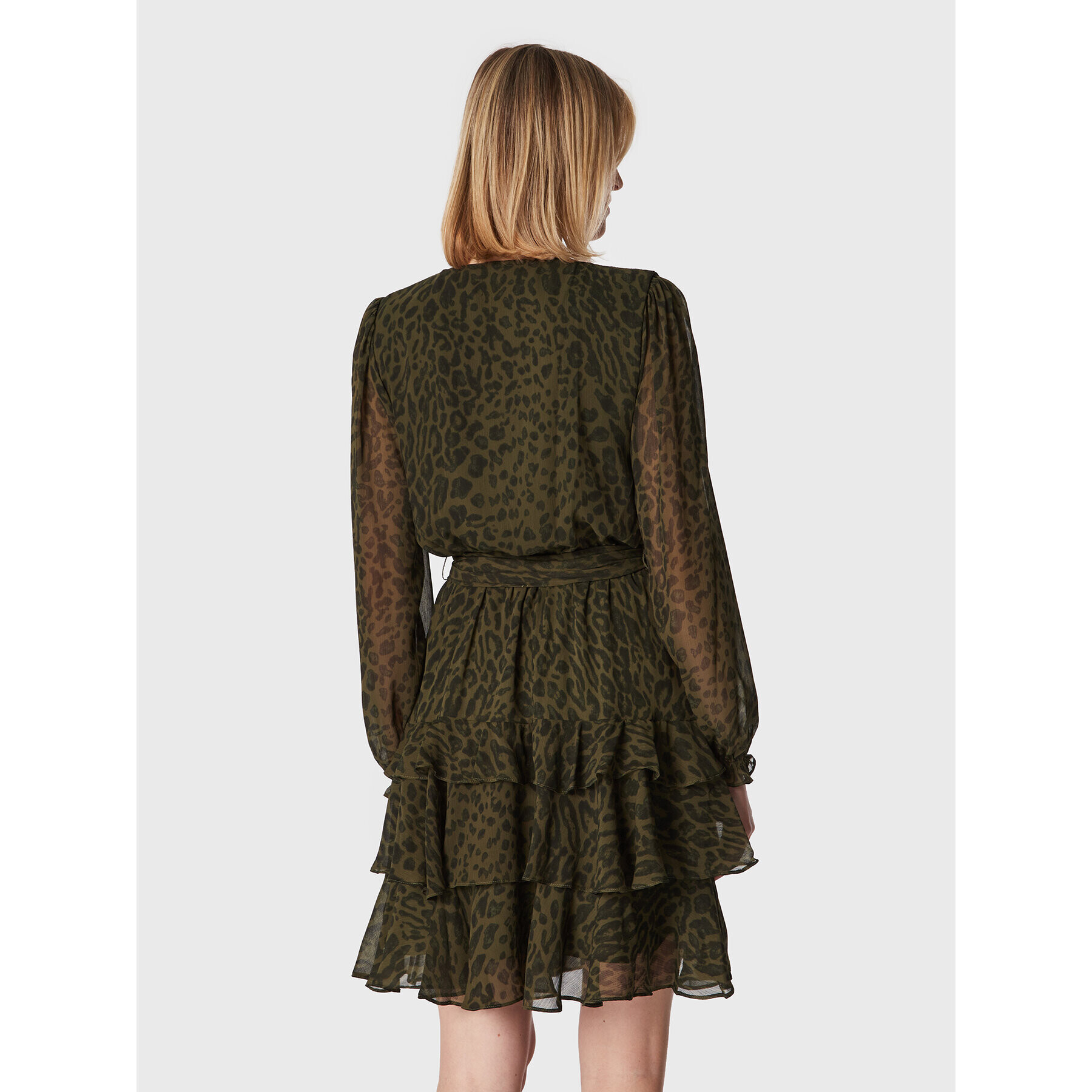 Lauren Ralph Lauren Rochie de zi 250871584001 Verde Regular Fit - Pled.ro