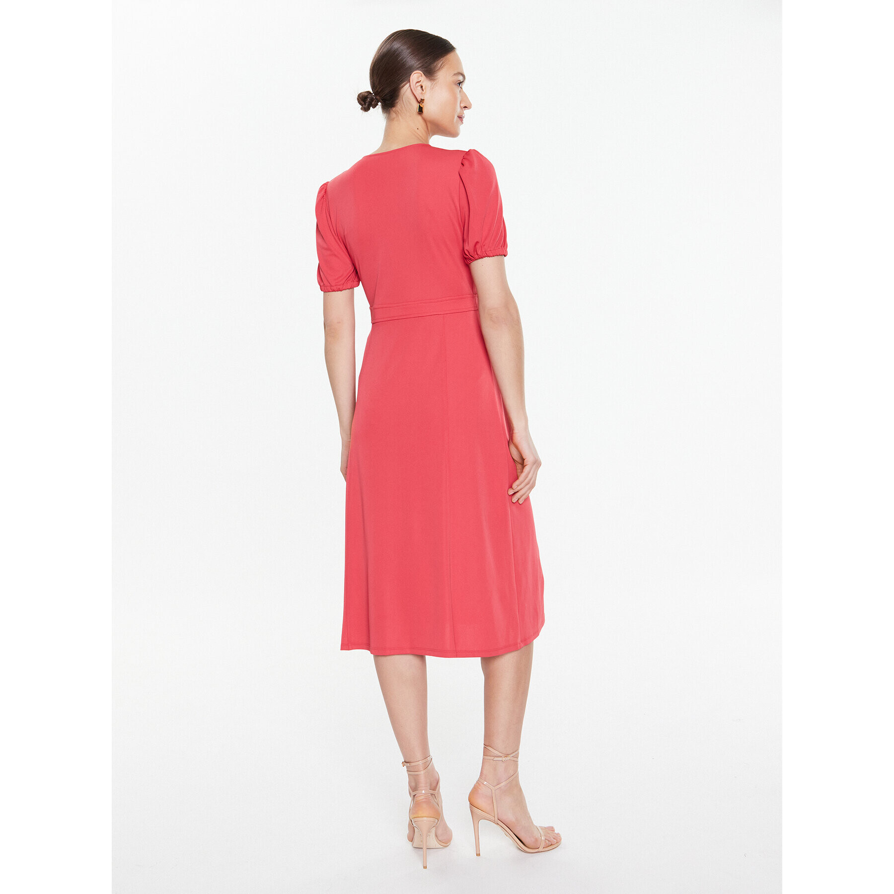 Lauren Ralph Lauren Rochie de zi 250889299002 Roșu Regular Fit - Pled.ro