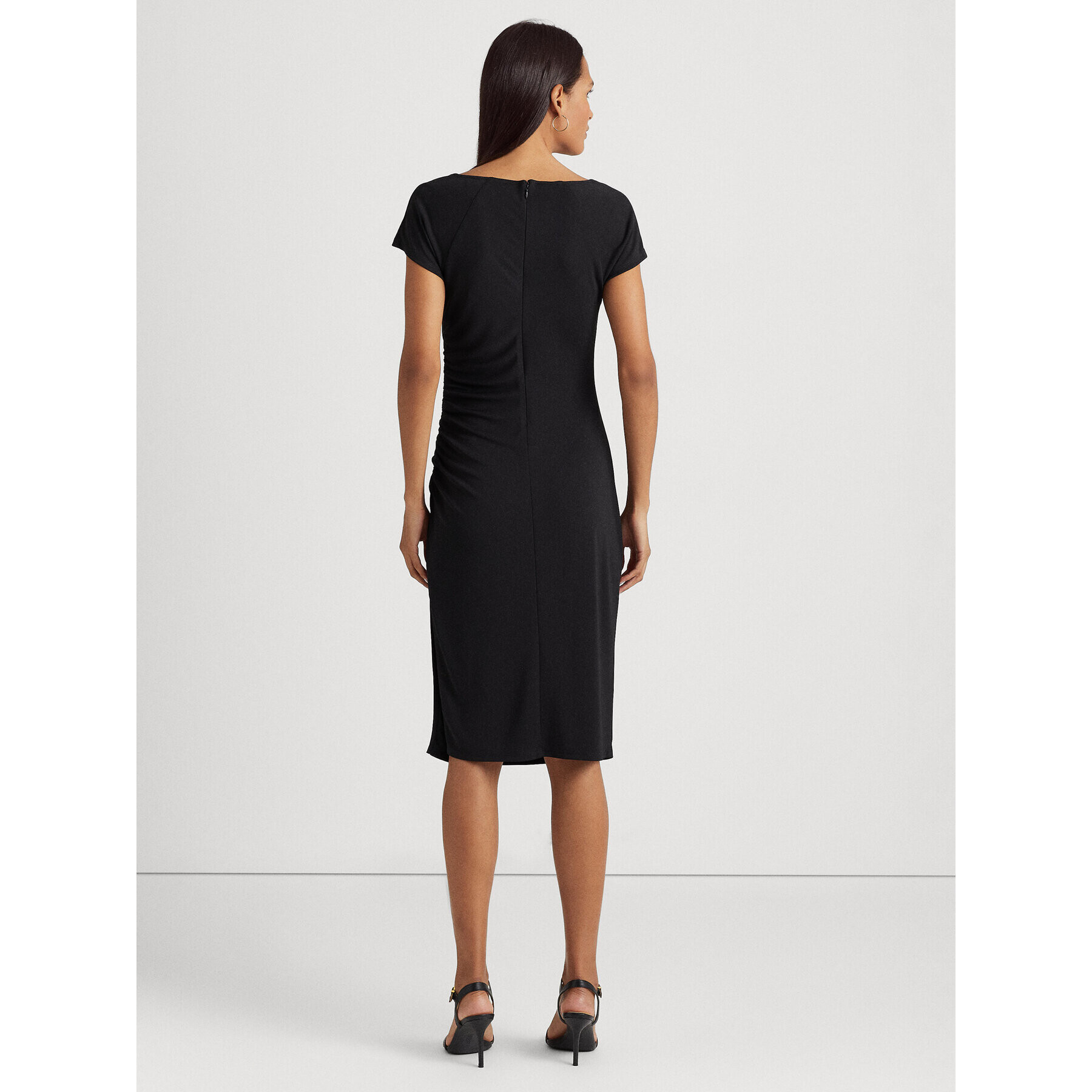 Lauren Ralph Lauren Rochie de zi 250903029001 Negru Regular Fit - Pled.ro