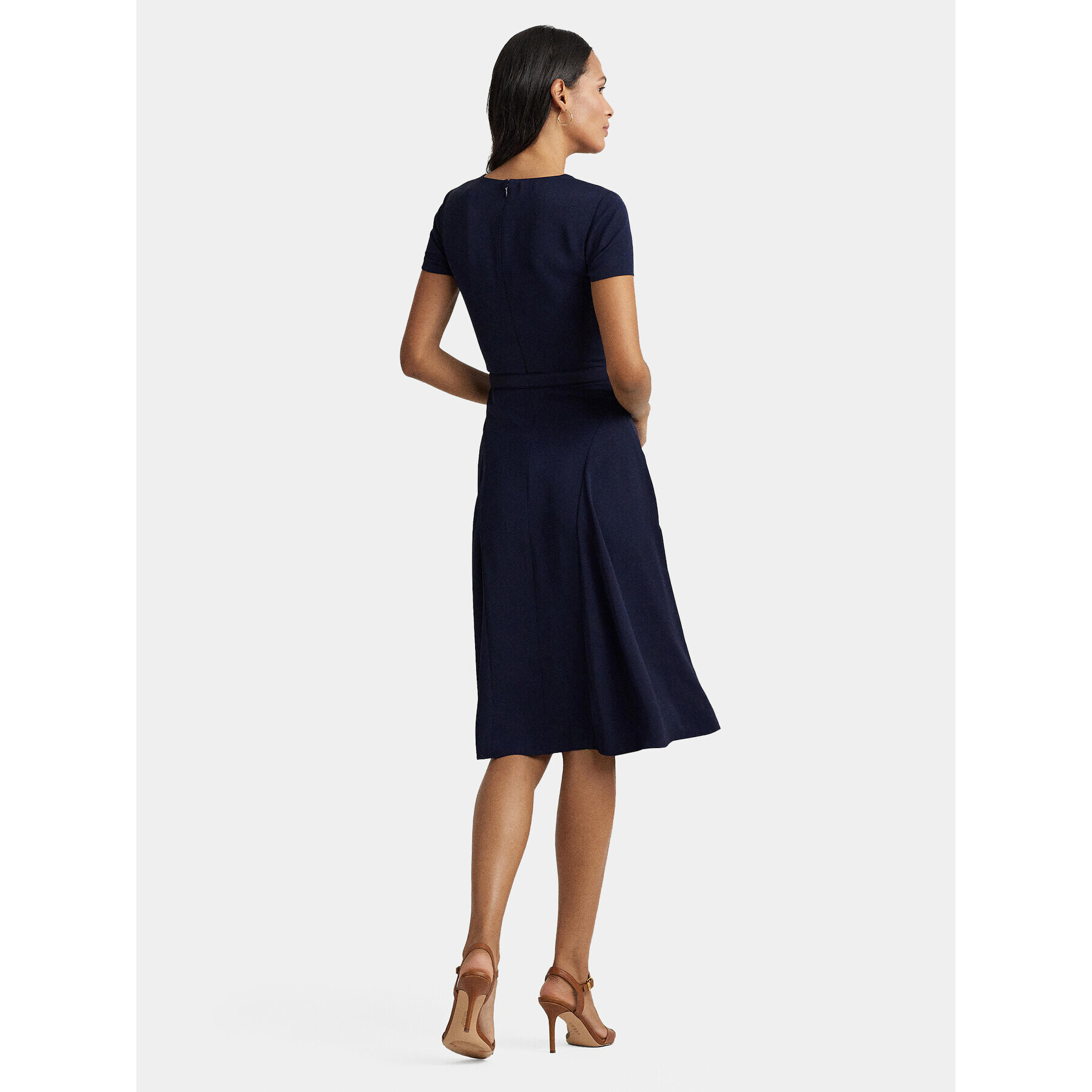 Lauren Ralph Lauren Rochie de zi 250909382002 Bleumarin Regular Fit - Pled.ro