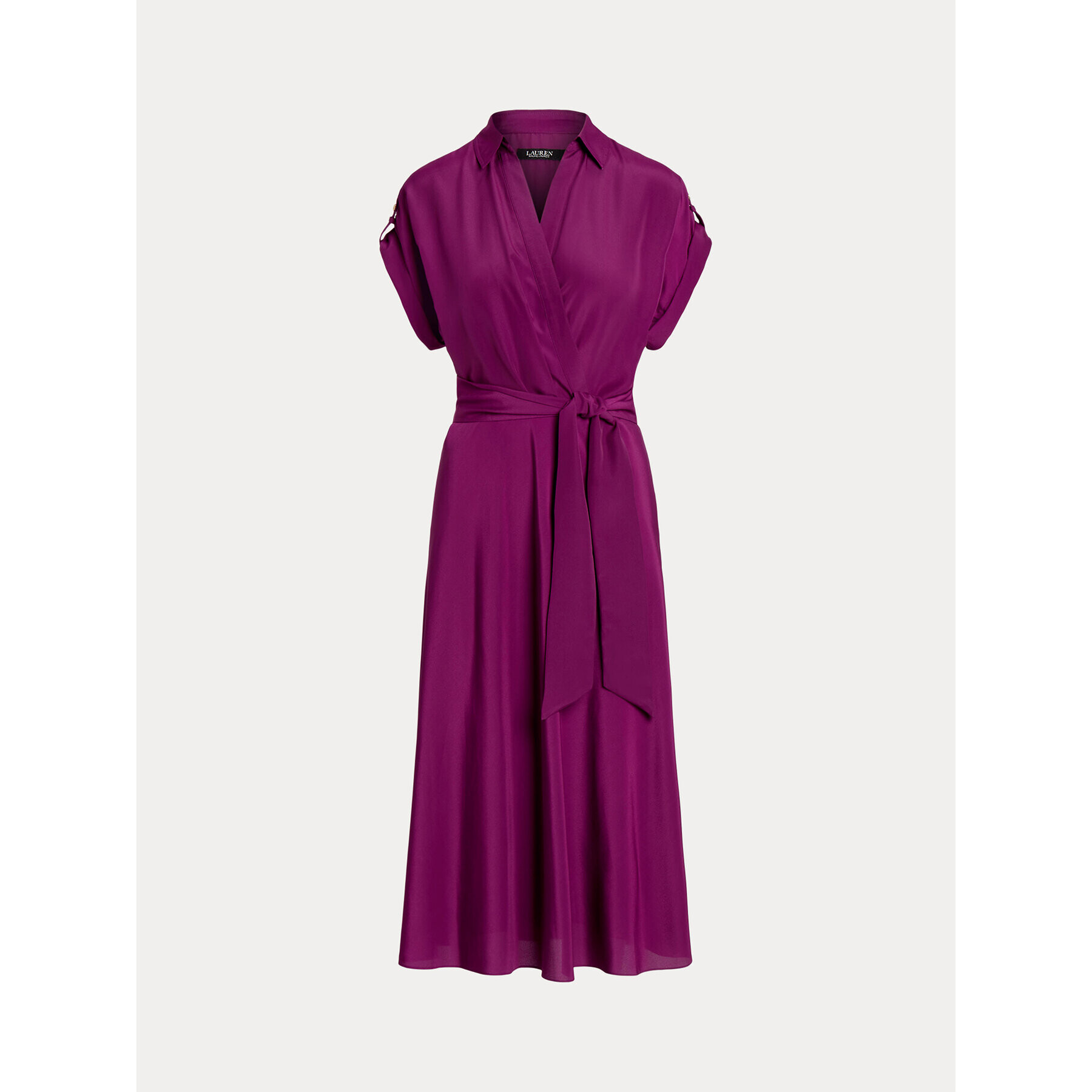 Lauren Ralph Lauren Rochie de zi 250909427003 Violet Regular Fit - Pled.ro