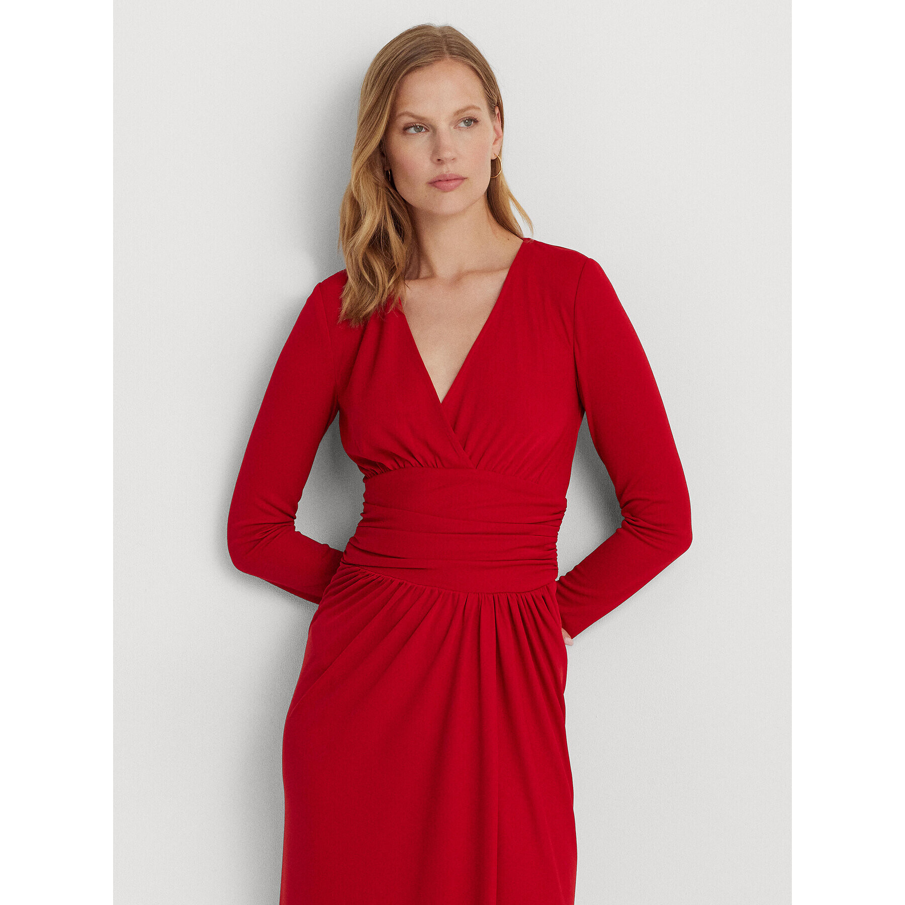 Lauren Ralph Lauren Rochie de zi 250918987002 Roșu Regular Fit - Pled.ro