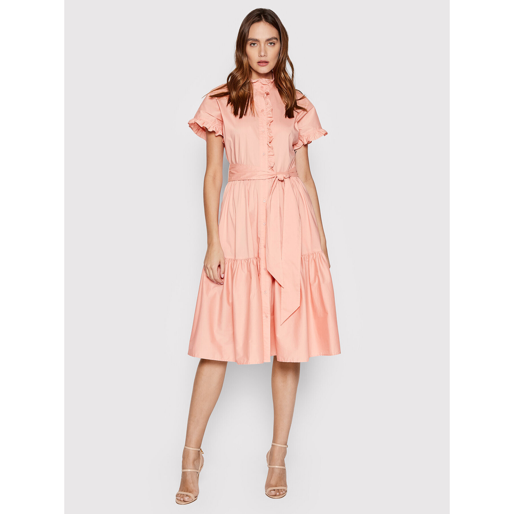 Lauren Ralph Lauren Rochie tip cămașă 200861811001 Roz Regular Fit - Pled.ro