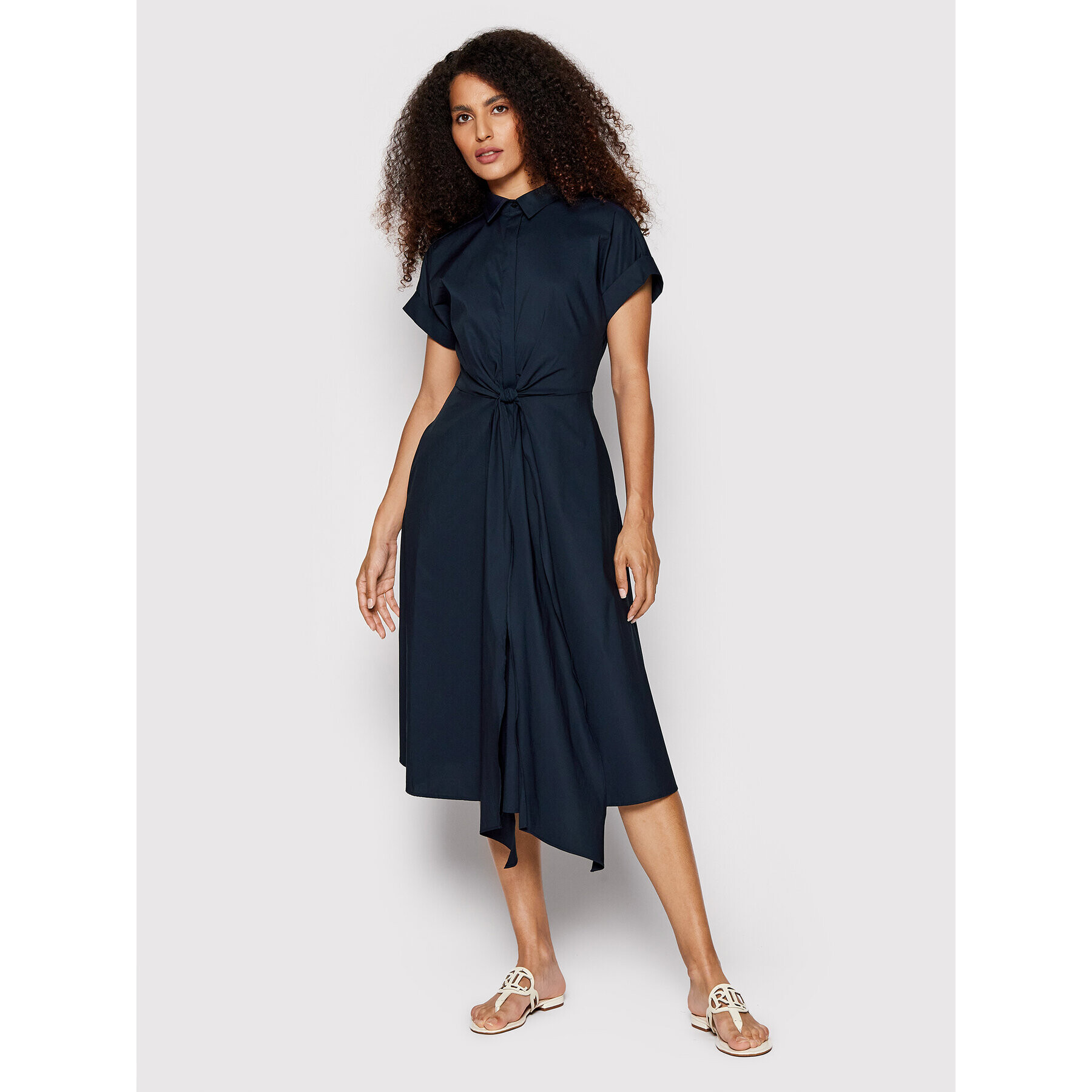 Lauren Ralph Lauren Rochie tip cămașă 200862013002 Bleumarin Regular Fit - Pled.ro