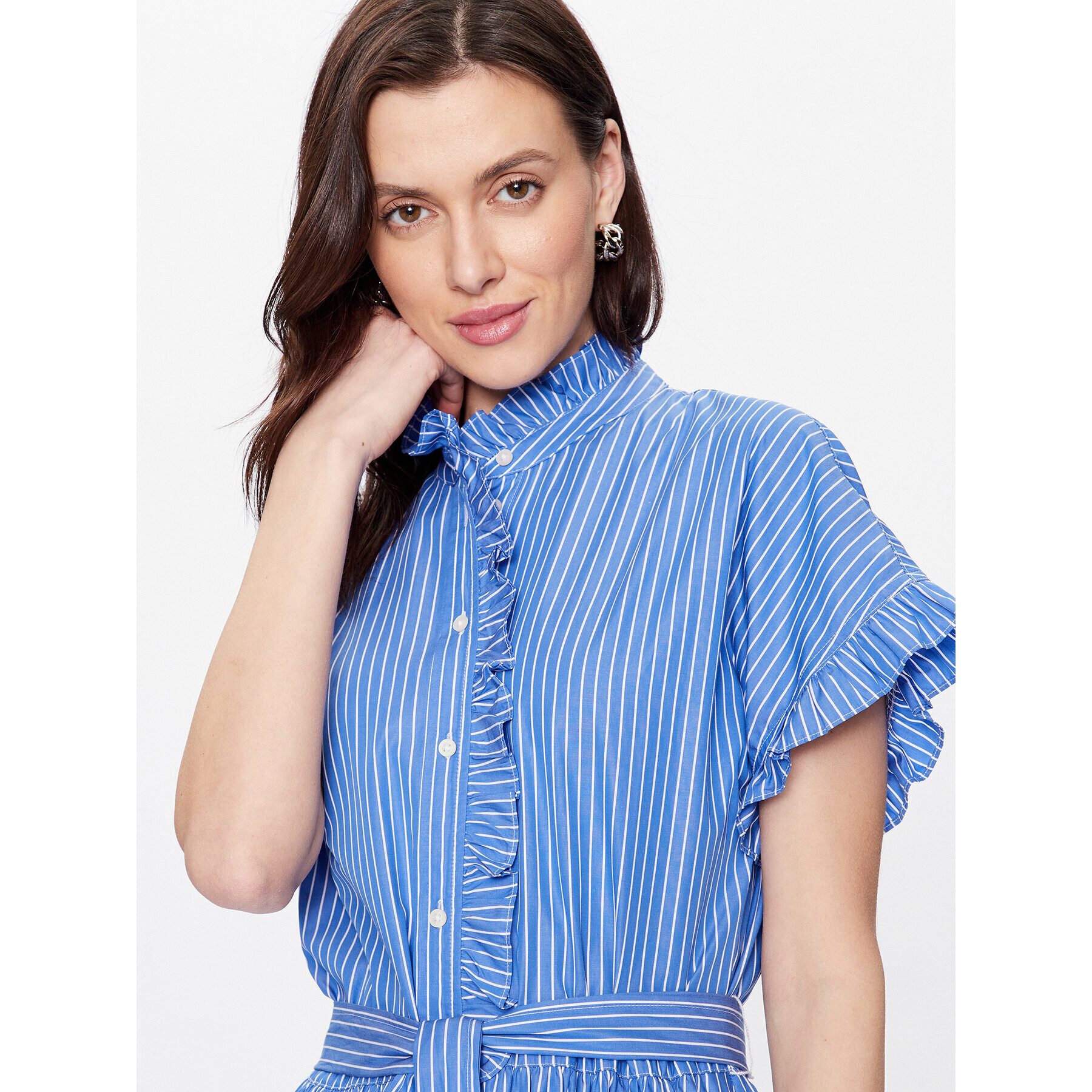 Lauren Ralph Lauren Rochie tip cămașă 250889362001 Albastru Regular Fit - Pled.ro