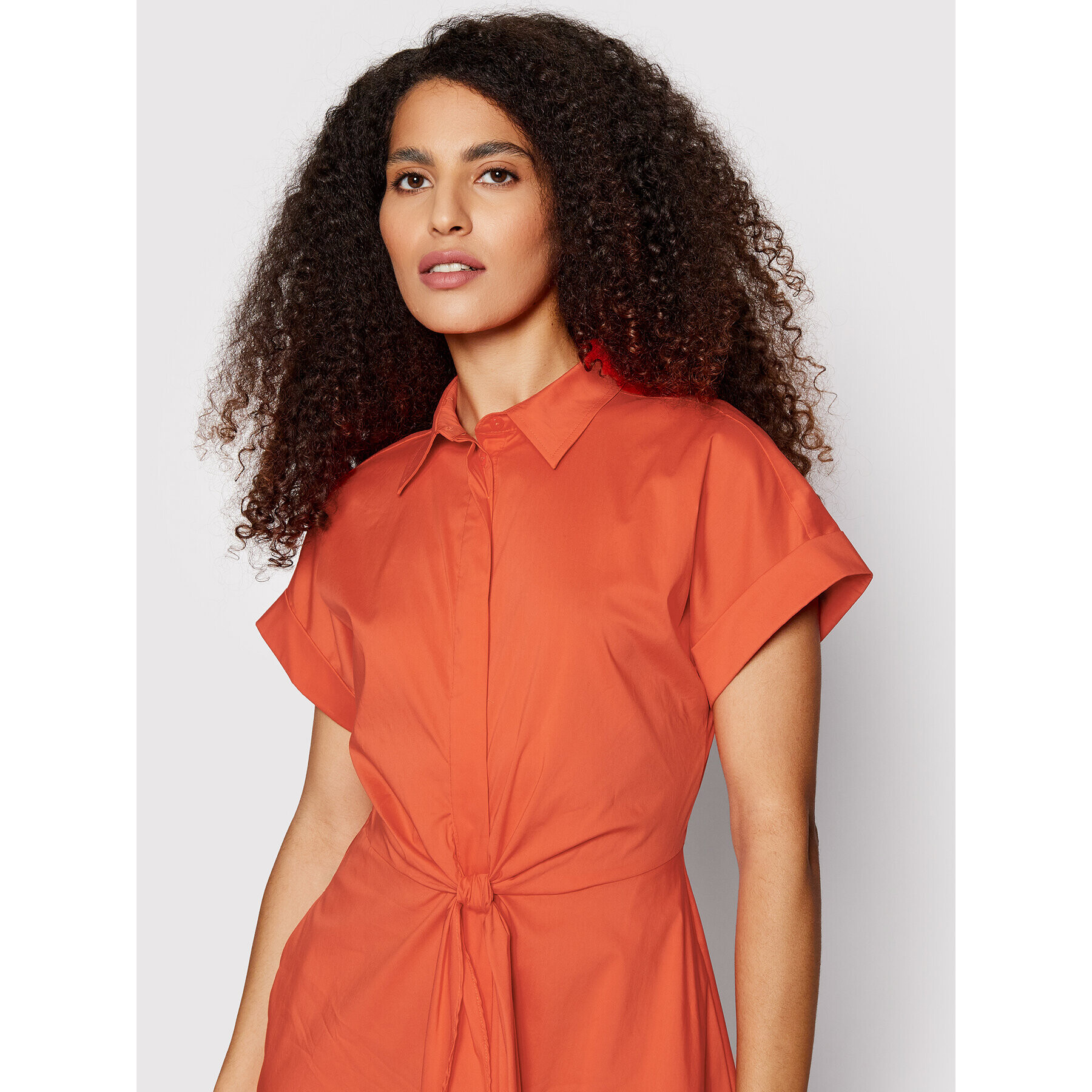 Lauren Ralph Lauren Rochie tip cămașă 200862013001 Portocaliu Regular Fit - Pled.ro