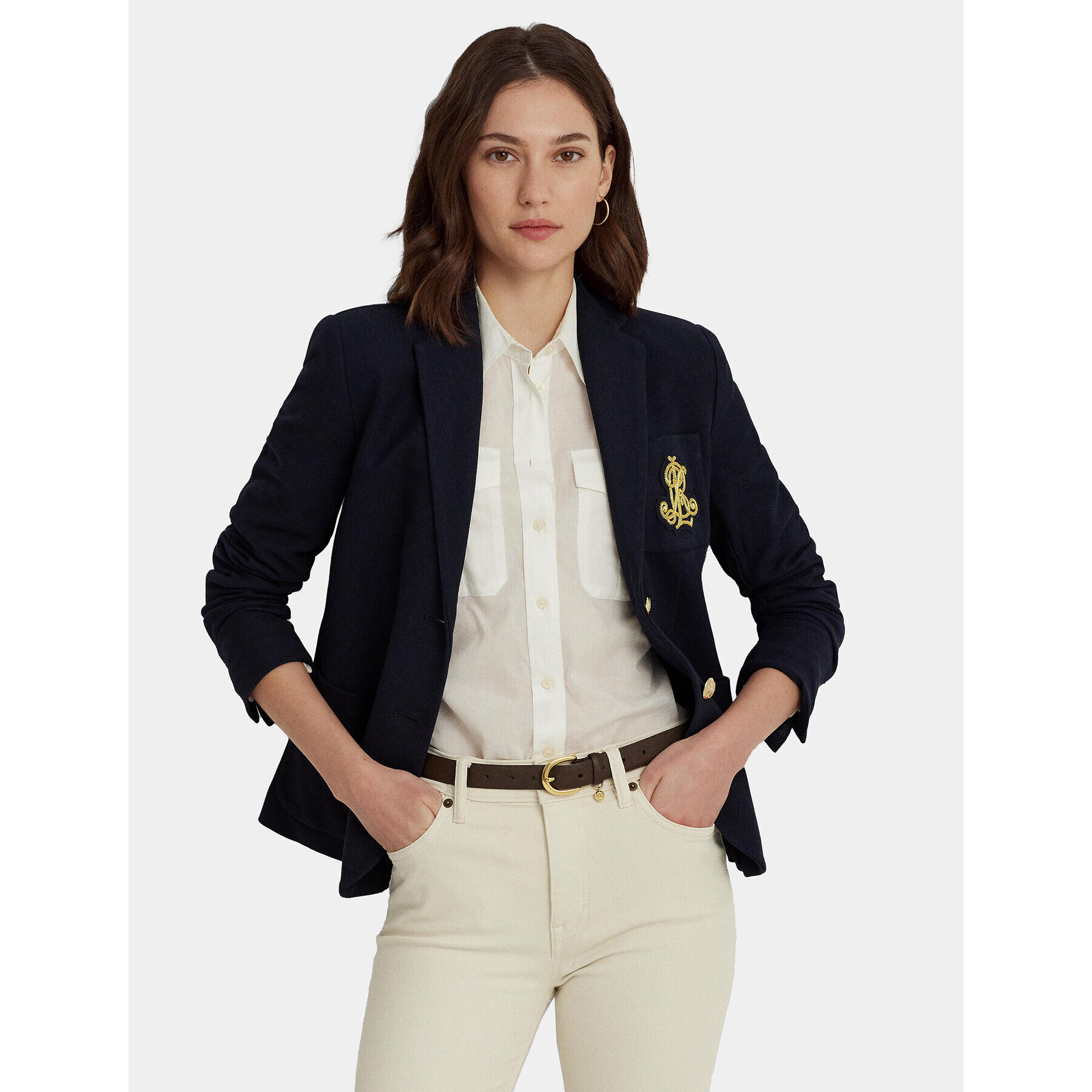 Lauren Ralph Lauren Sacou 200797305005 Bleumarin Slim Fit - Pled.ro