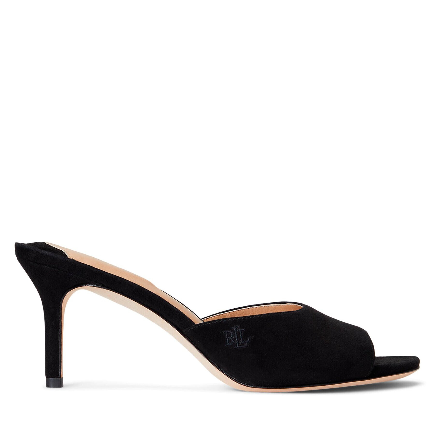 Lauren Ralph Lauren Șlapi 802912384004 Negru - Pled.ro