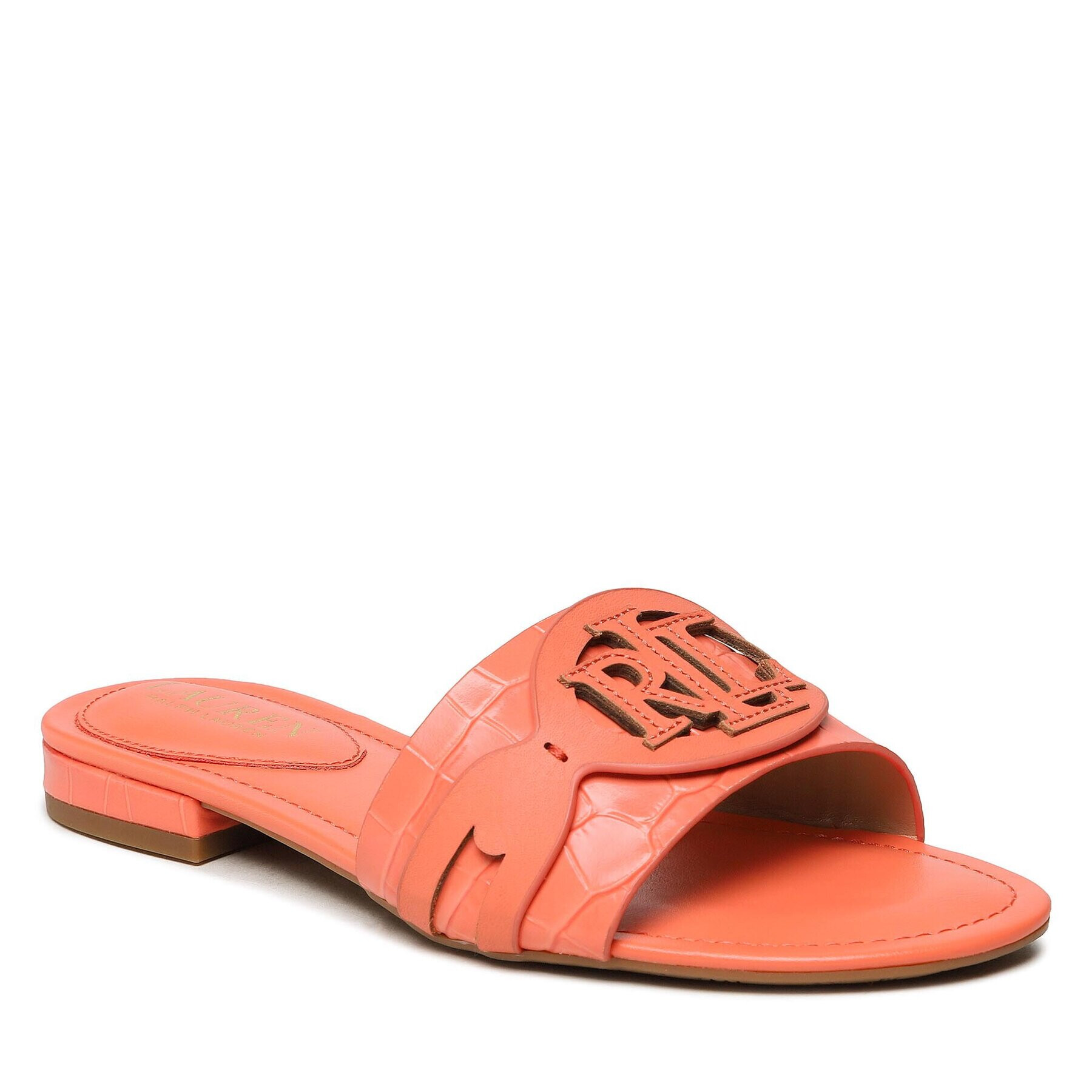 Lauren Ralph Lauren Șlapi Alegra 802891388001 Coral - Pled.ro