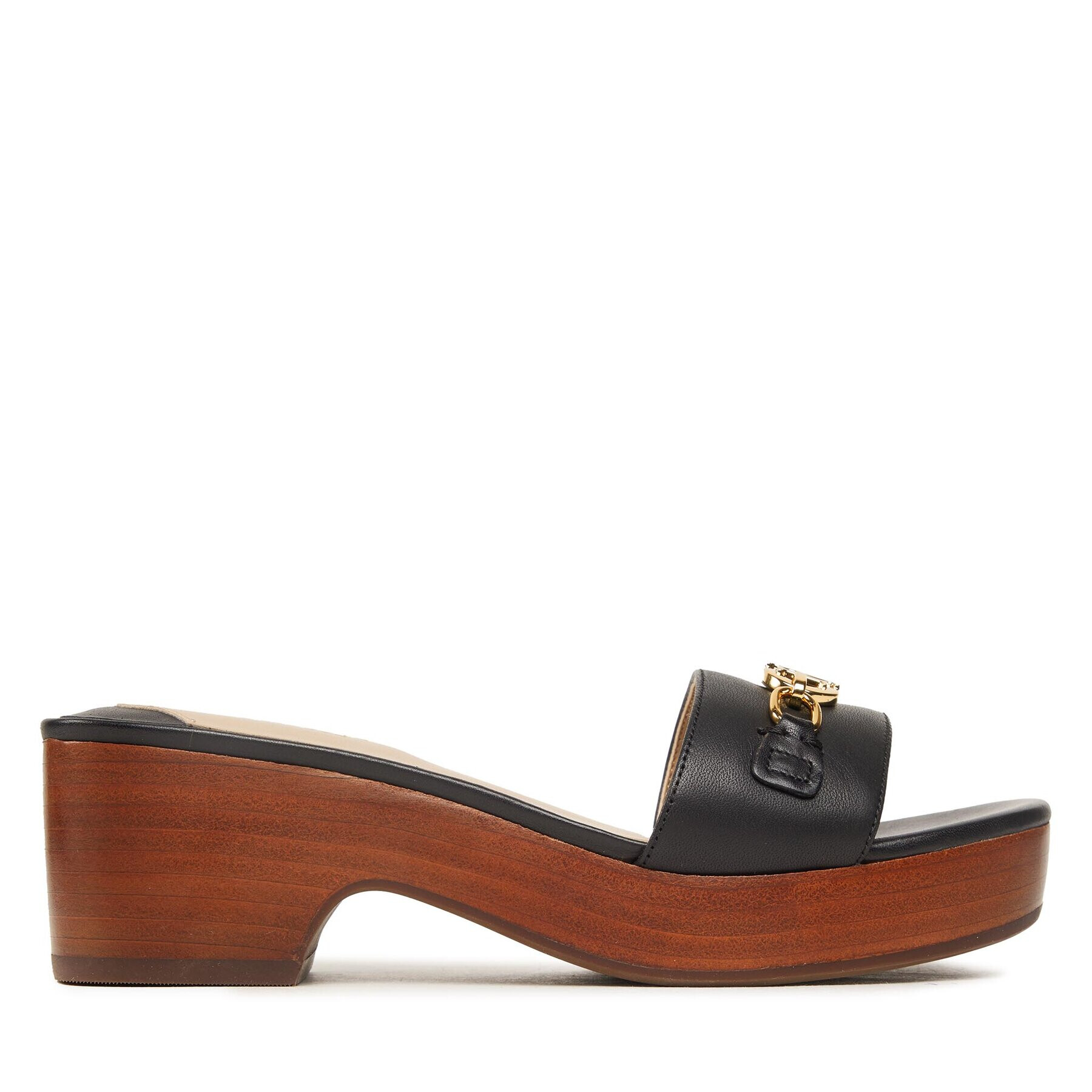 Lauren Ralph Lauren Șlapi Roxanne 802891400001 Negru - Pled.ro