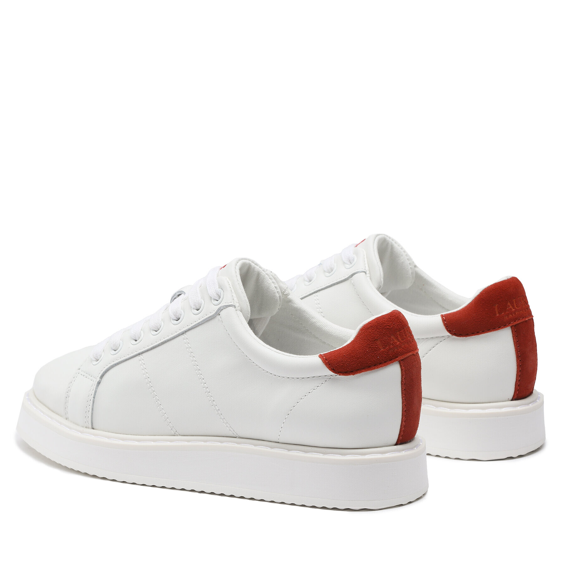 Lauren Ralph Lauren Sneakers 802912651001 Alb - Pled.ro