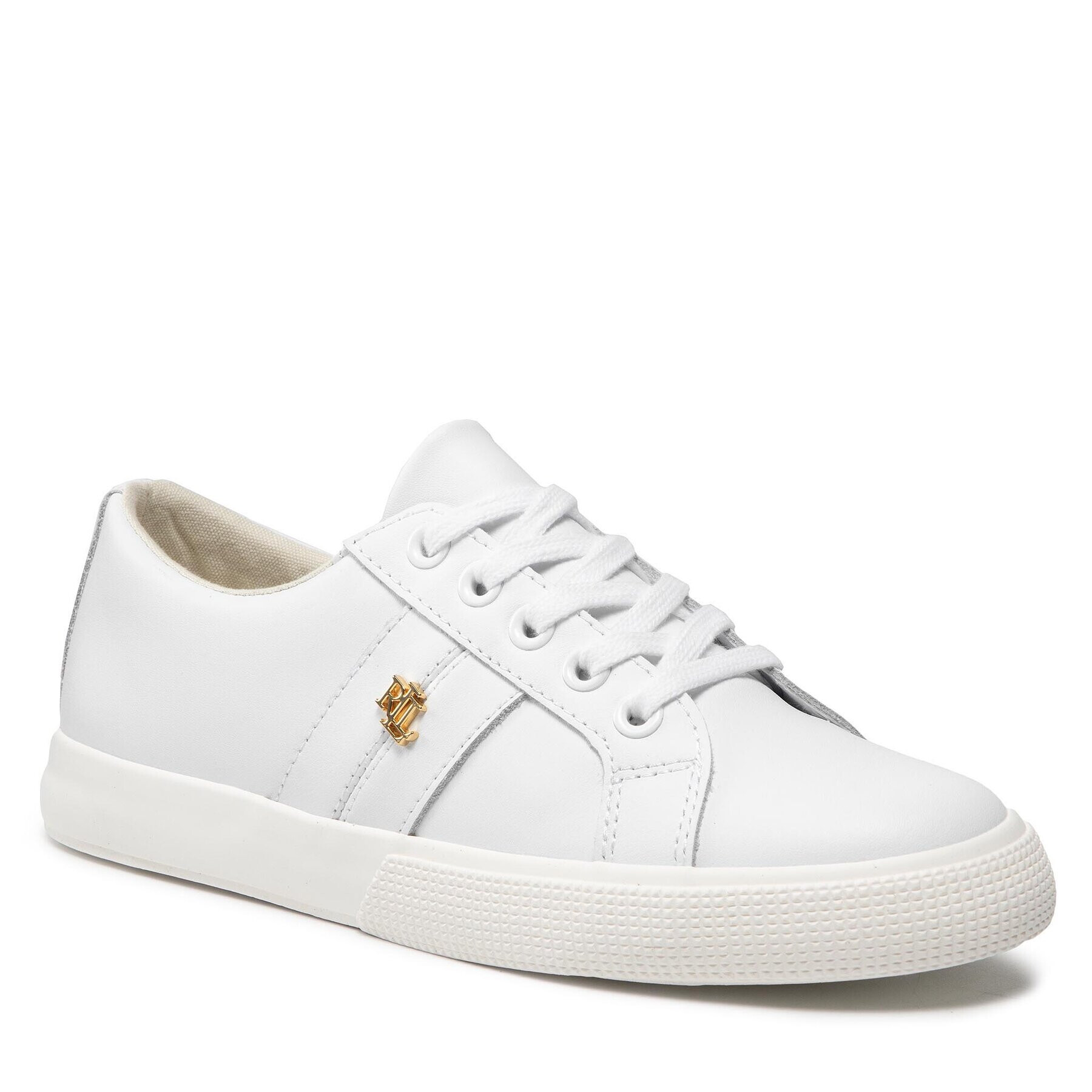 Lauren Ralph Lauren Sneakers Janson II 802830937006 Alb - Pled.ro