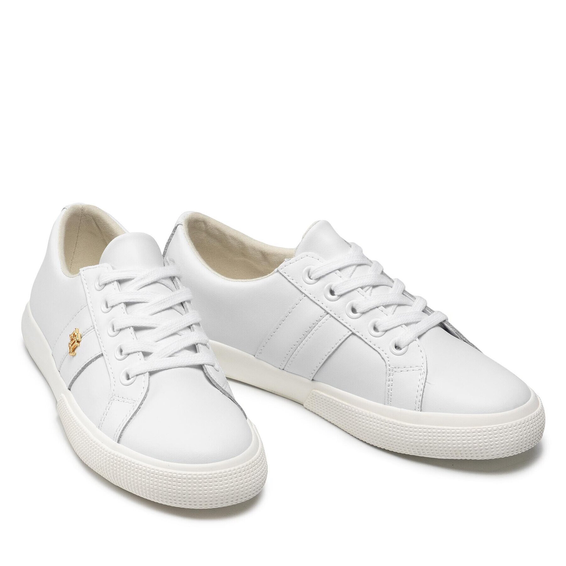 Lauren Ralph Lauren Sneakers Janson II 802830937006 Alb - Pled.ro