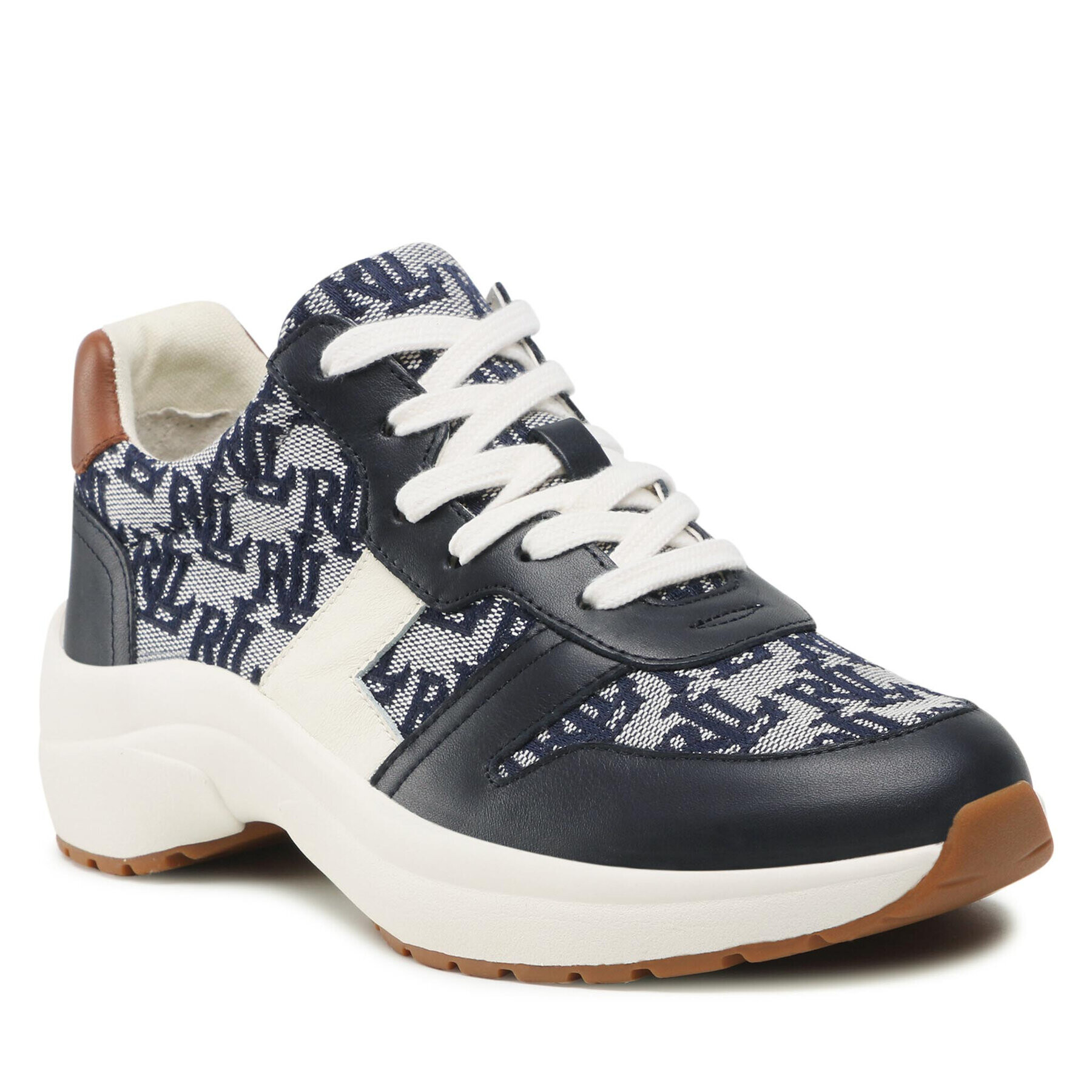 Lauren Ralph Lauren Sneakers Rylee 802860701004 Bleumarin - Pled.ro