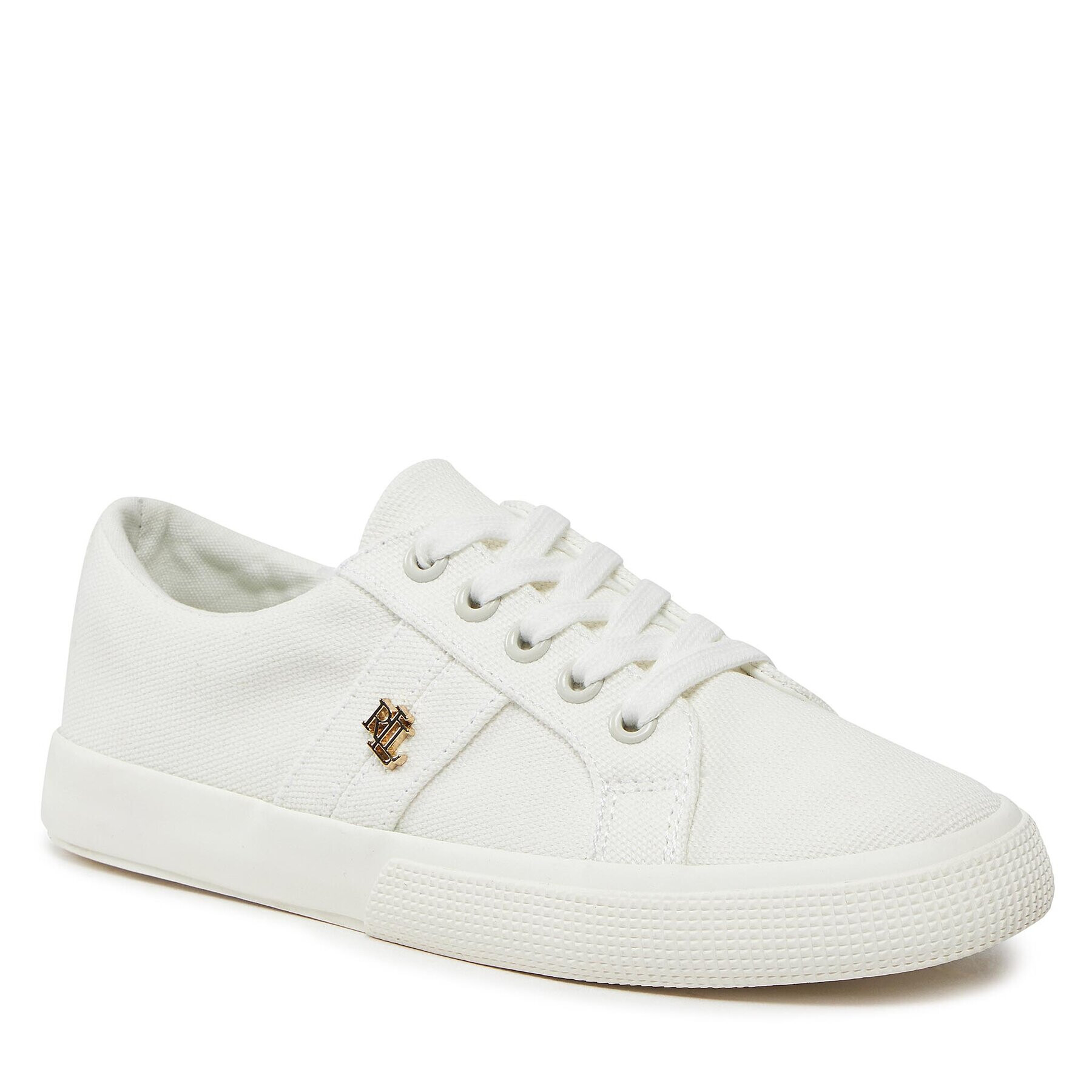 Lauren Ralph Lauren Teniși Janson II 802804598001 Alb - Pled.ro