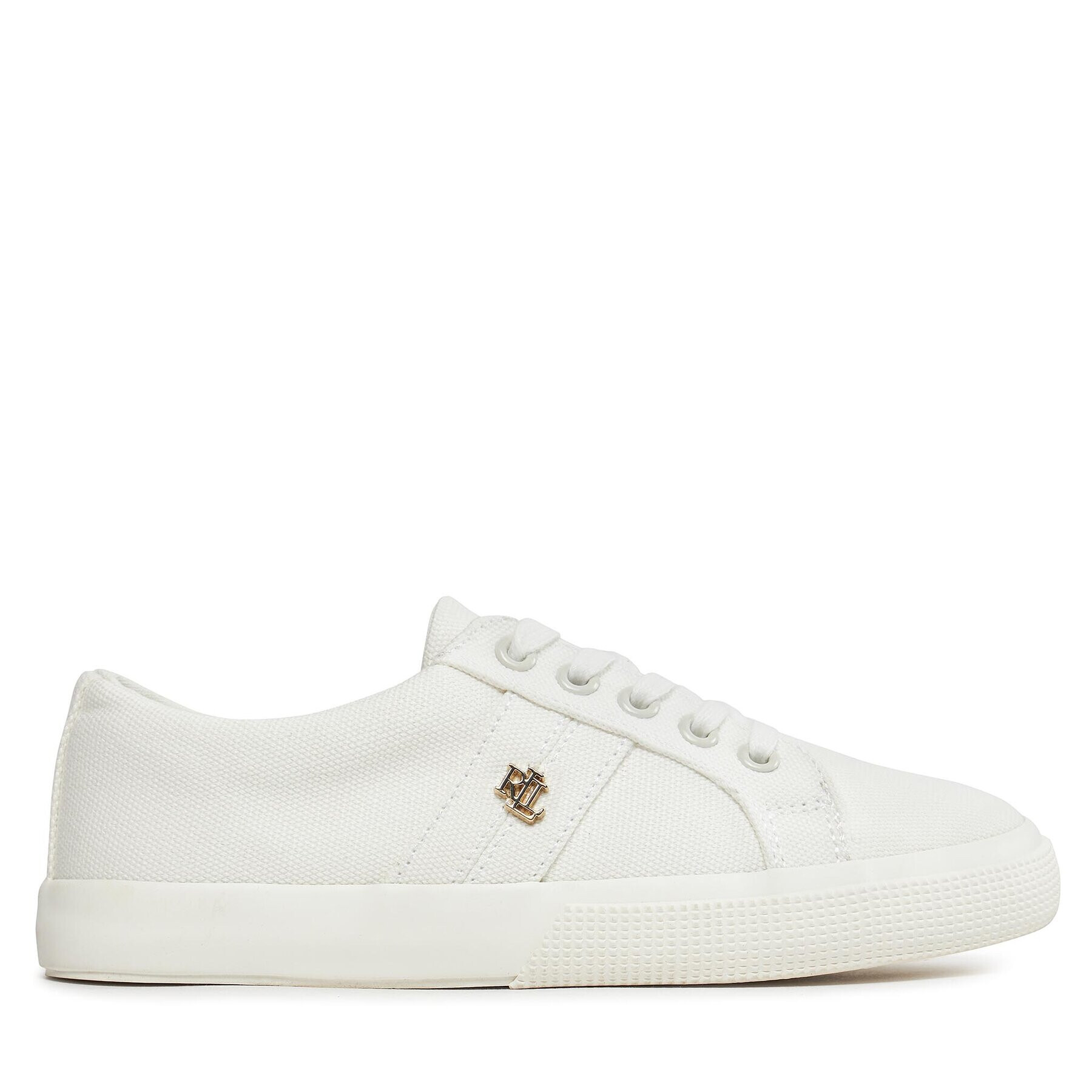 Lauren Ralph Lauren Teniși Janson II 802804598001 Alb - Pled.ro