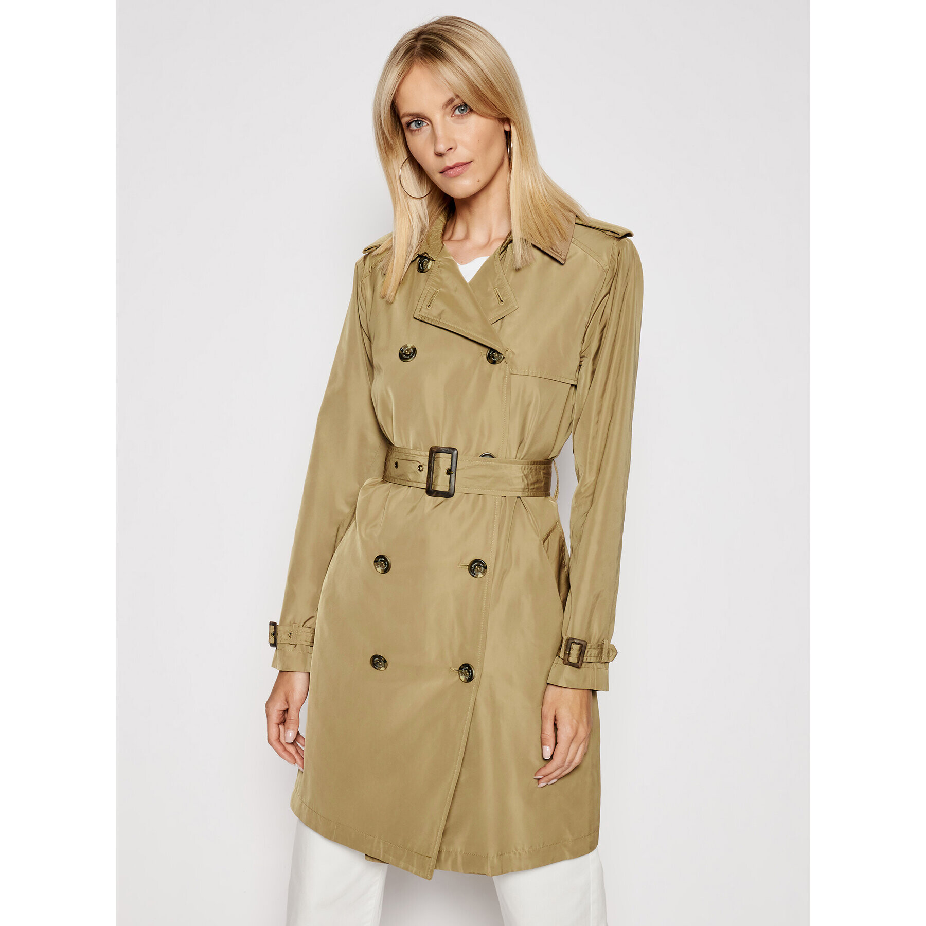 Lauren Ralph Lauren Trench 2Tone Taffeta 297811042002 Maro Regular Fit - Pled.ro