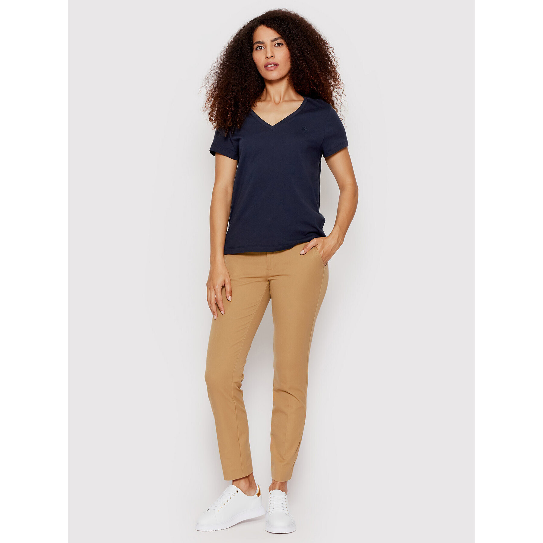 Lauren Ralph Lauren Tricou I811527 Bleumarin Regular Fit - Pled.ro