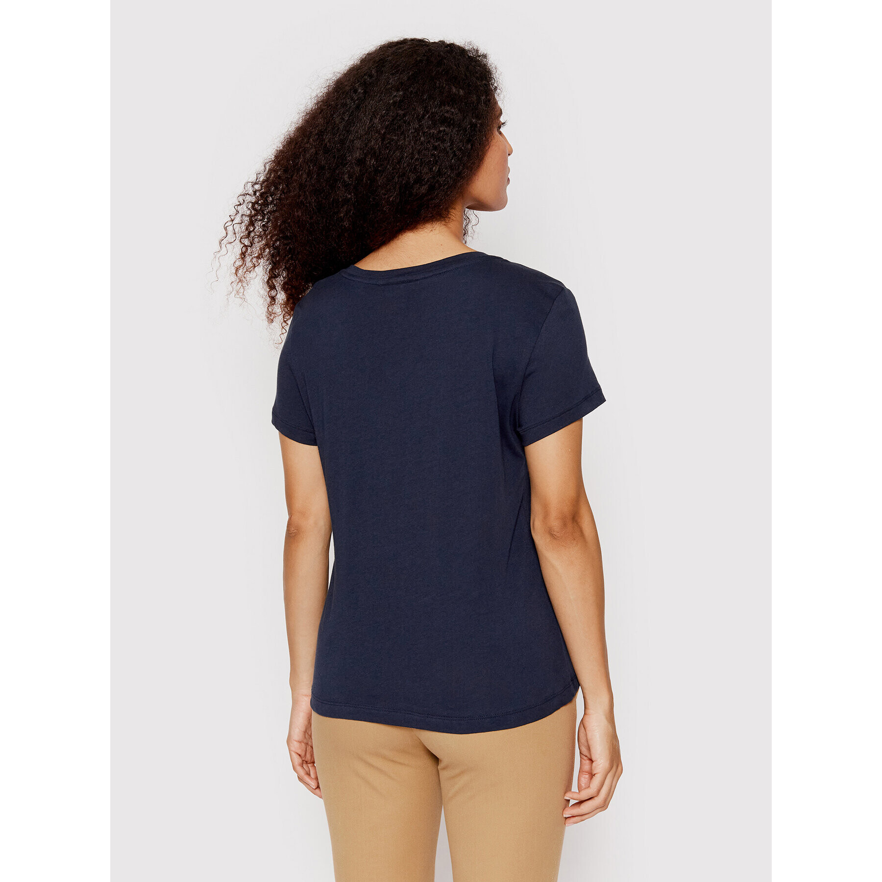 Lauren Ralph Lauren Tricou I811527 Bleumarin Regular Fit - Pled.ro