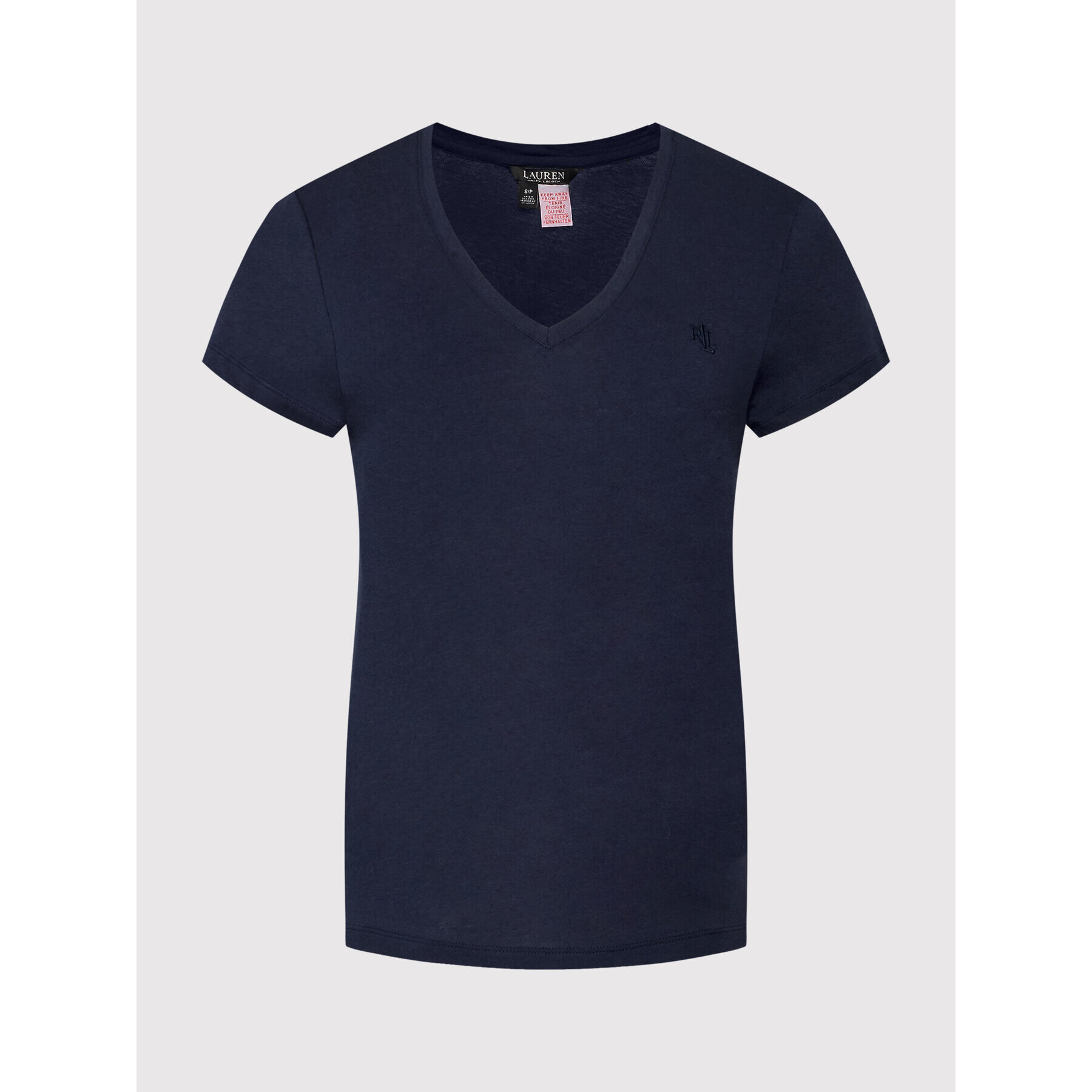 Lauren Ralph Lauren Tricou I811527 Bleumarin Regular Fit - Pled.ro