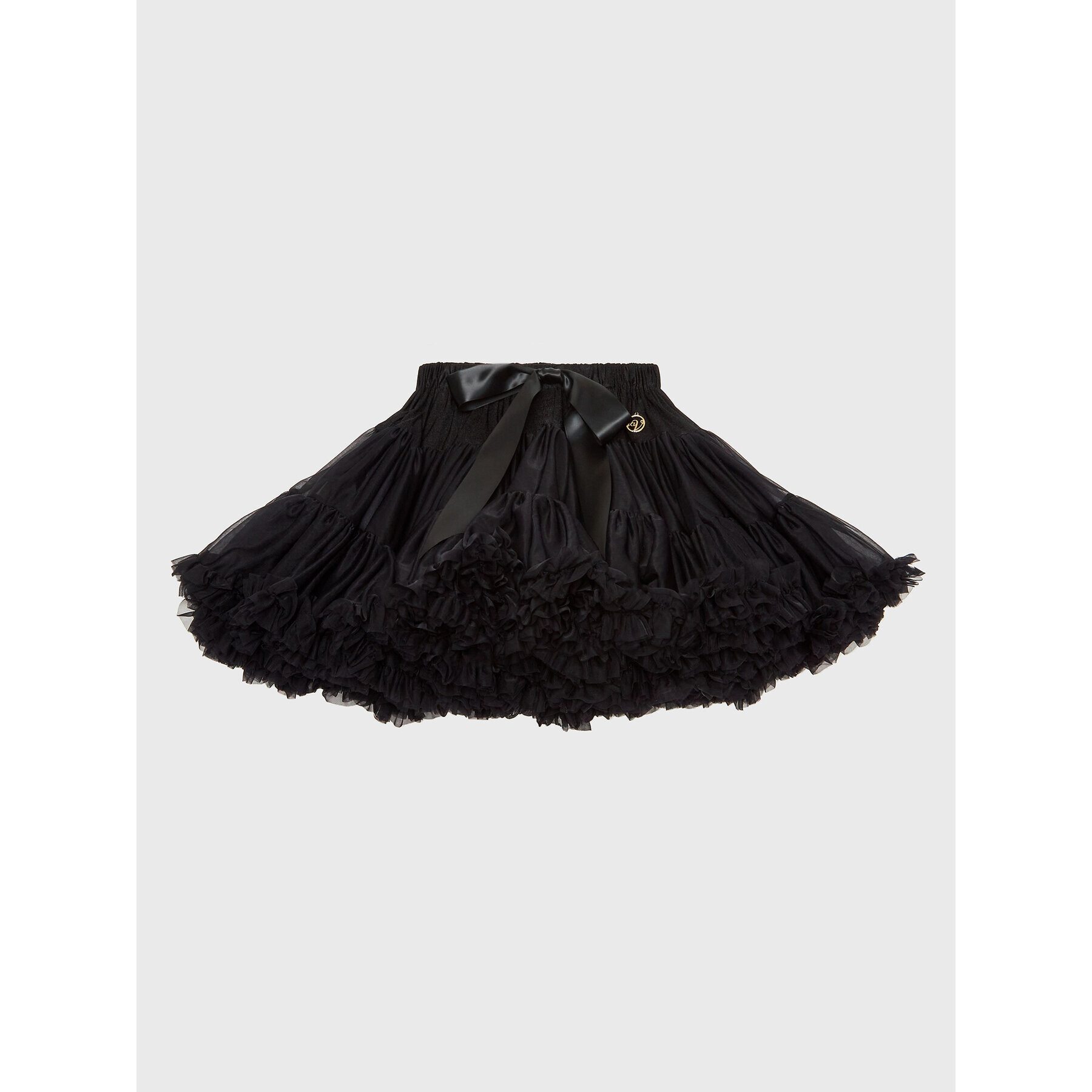 LaVashka fustă din tulle 14-B D Negru Regular Fit - Pled.ro