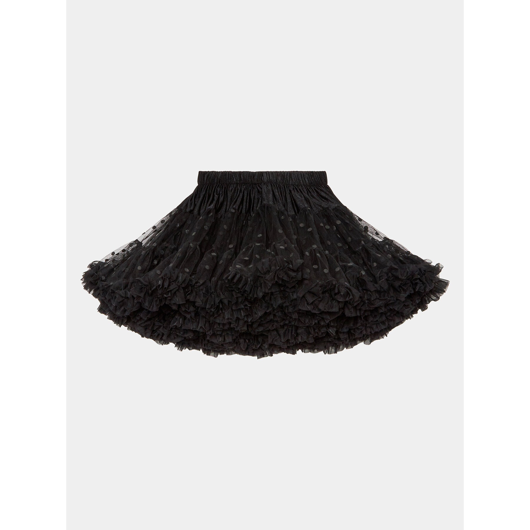 LaVashka fustă din tulle 14 G M Negru Regular Fit - Pled.ro