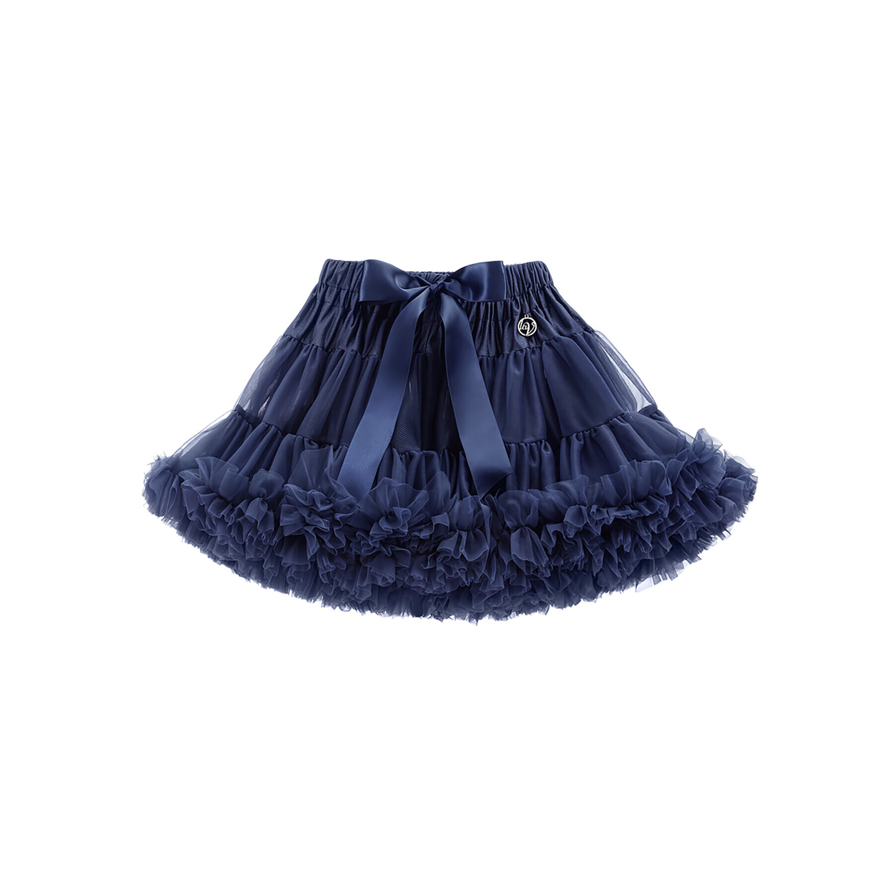 LaVashka fustă din tulle 25-B D Bleumarin Regular Fit - Pled.ro