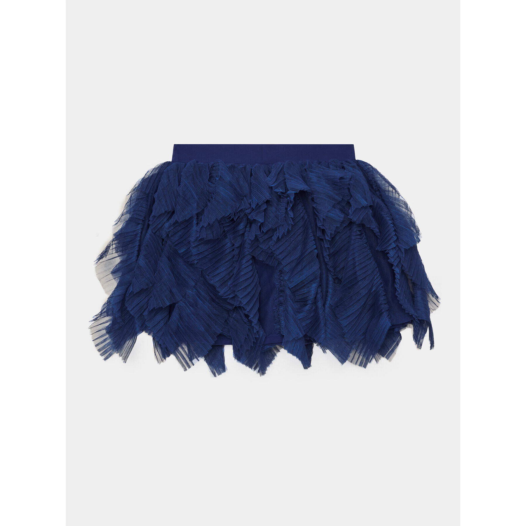 LaVashka fustă din tulle 25F Bleumarin Regular Fit - Pled.ro