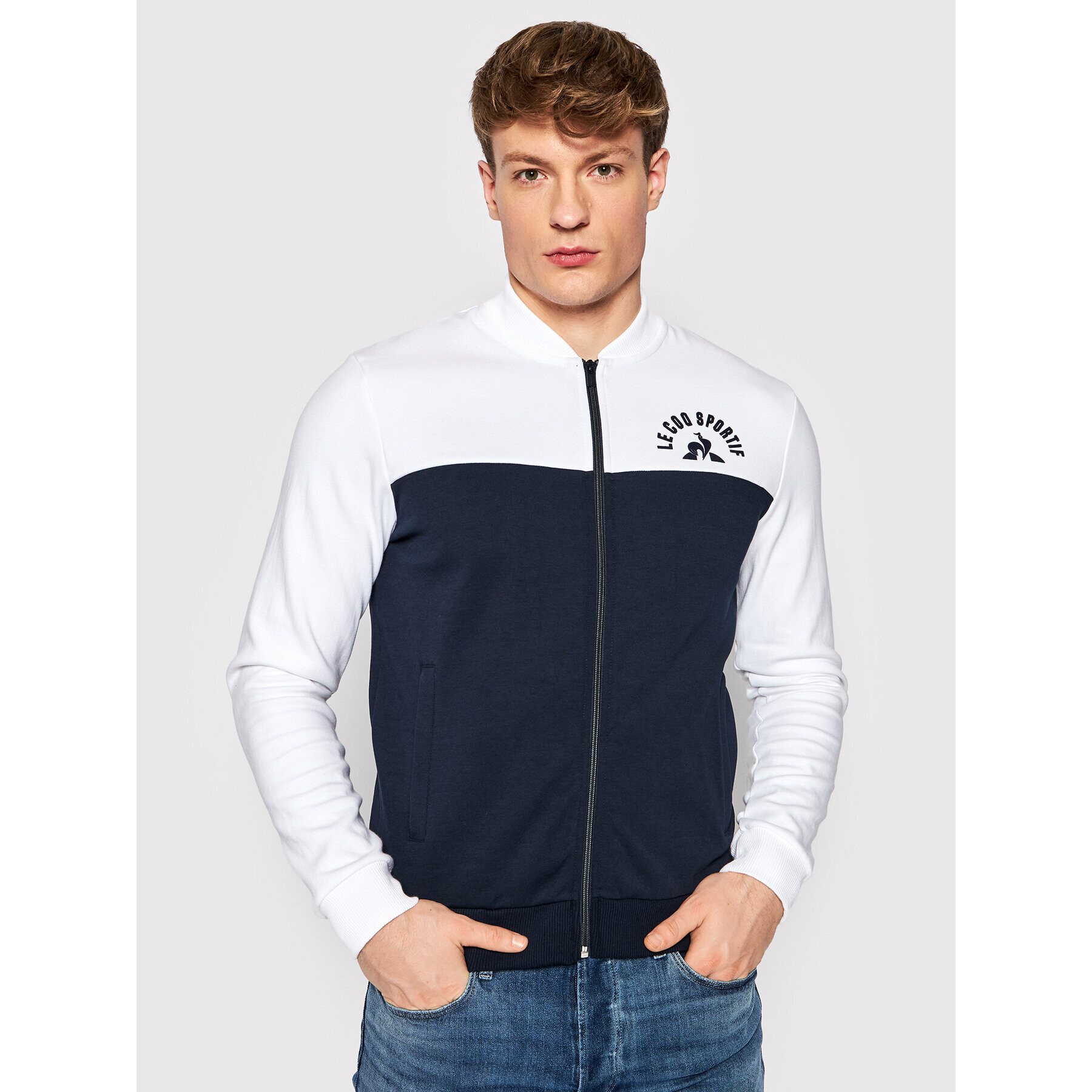 Le Coq Sportif Bluză 2120308 Bleumarin Regular Fit - Pled.ro