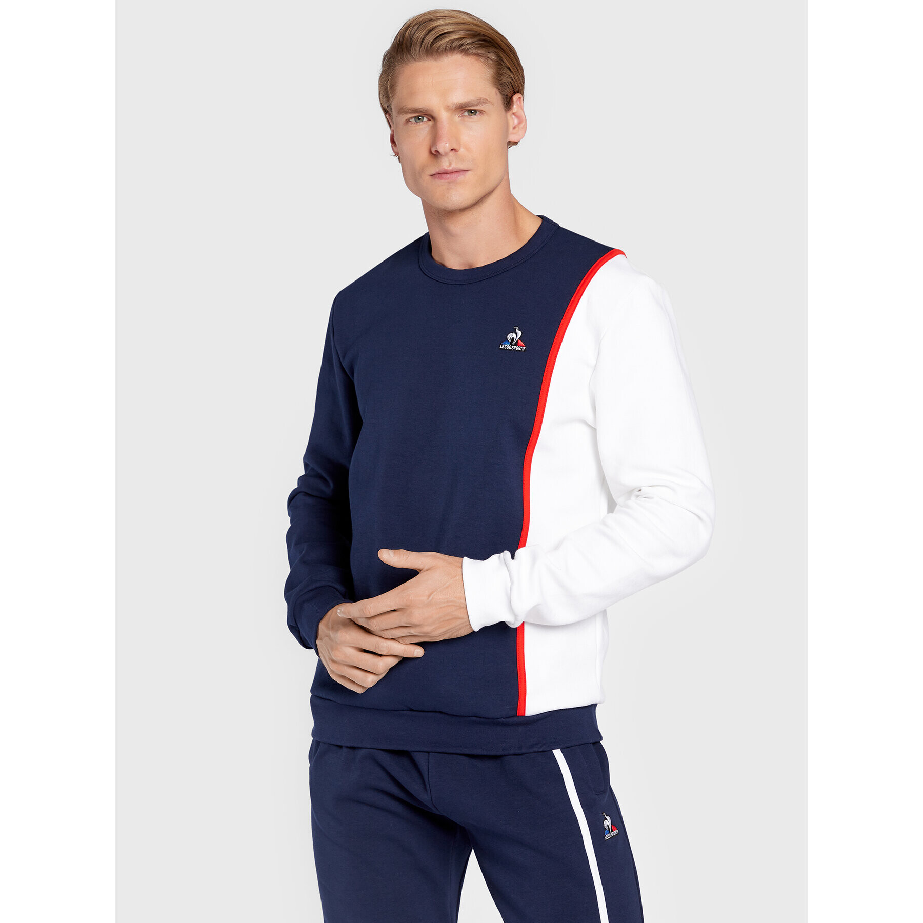 Le Coq Sportif Bluză 2220289 Bleumarin Regular Fit - Pled.ro