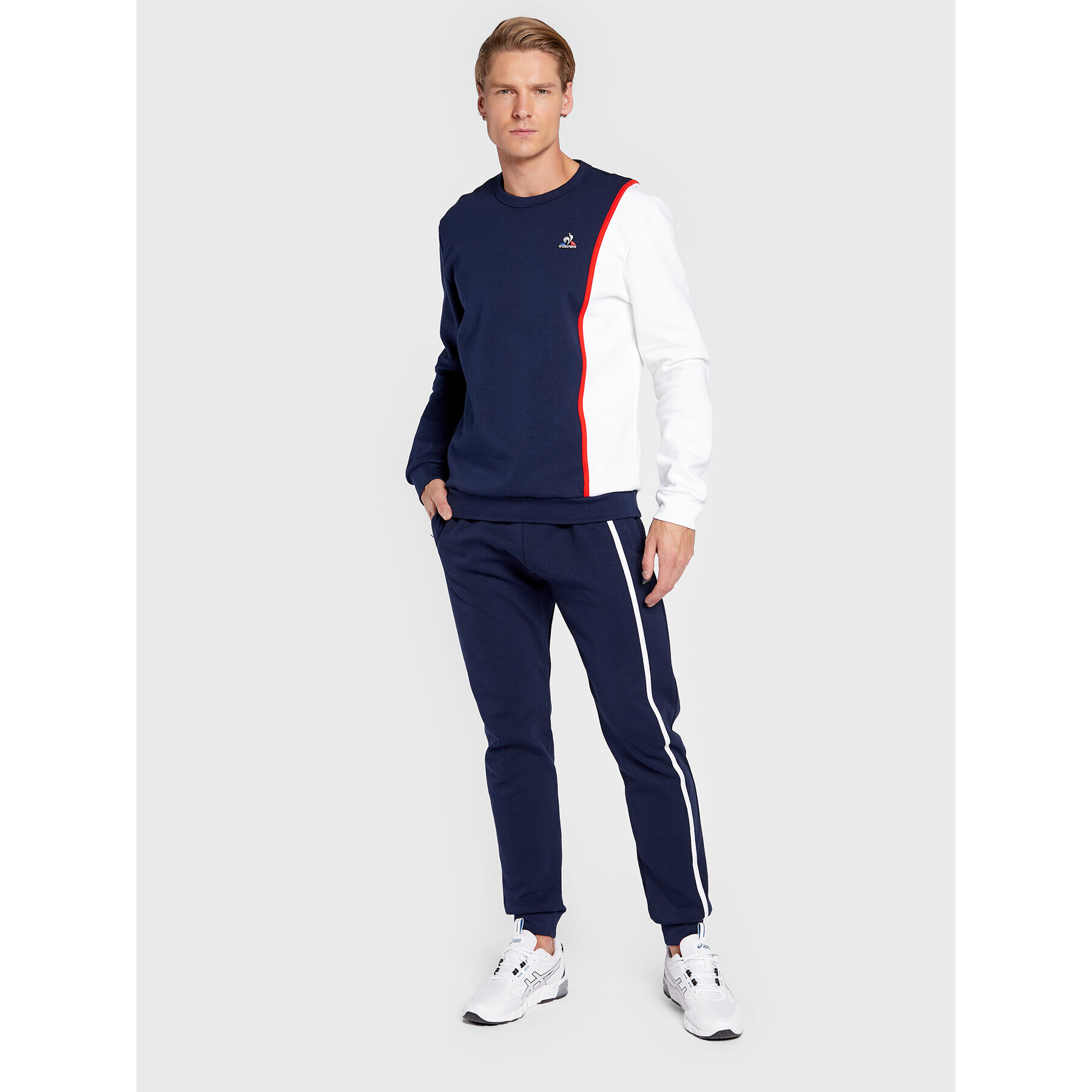 Le Coq Sportif Bluză 2220289 Bleumarin Regular Fit - Pled.ro