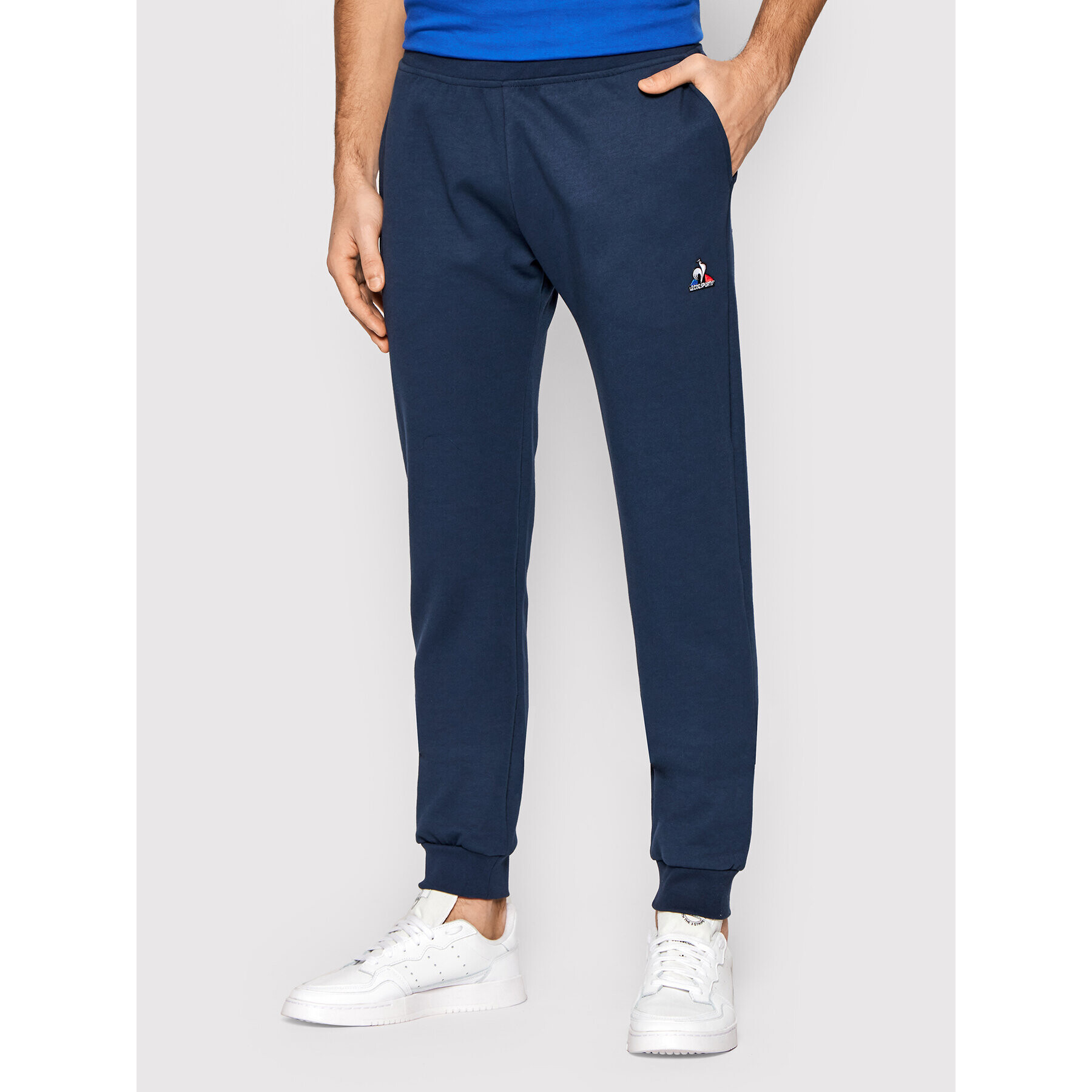 Le Coq Sportif Pantaloni trening 2120212 Bleumarin Slim Fit - Pled.ro