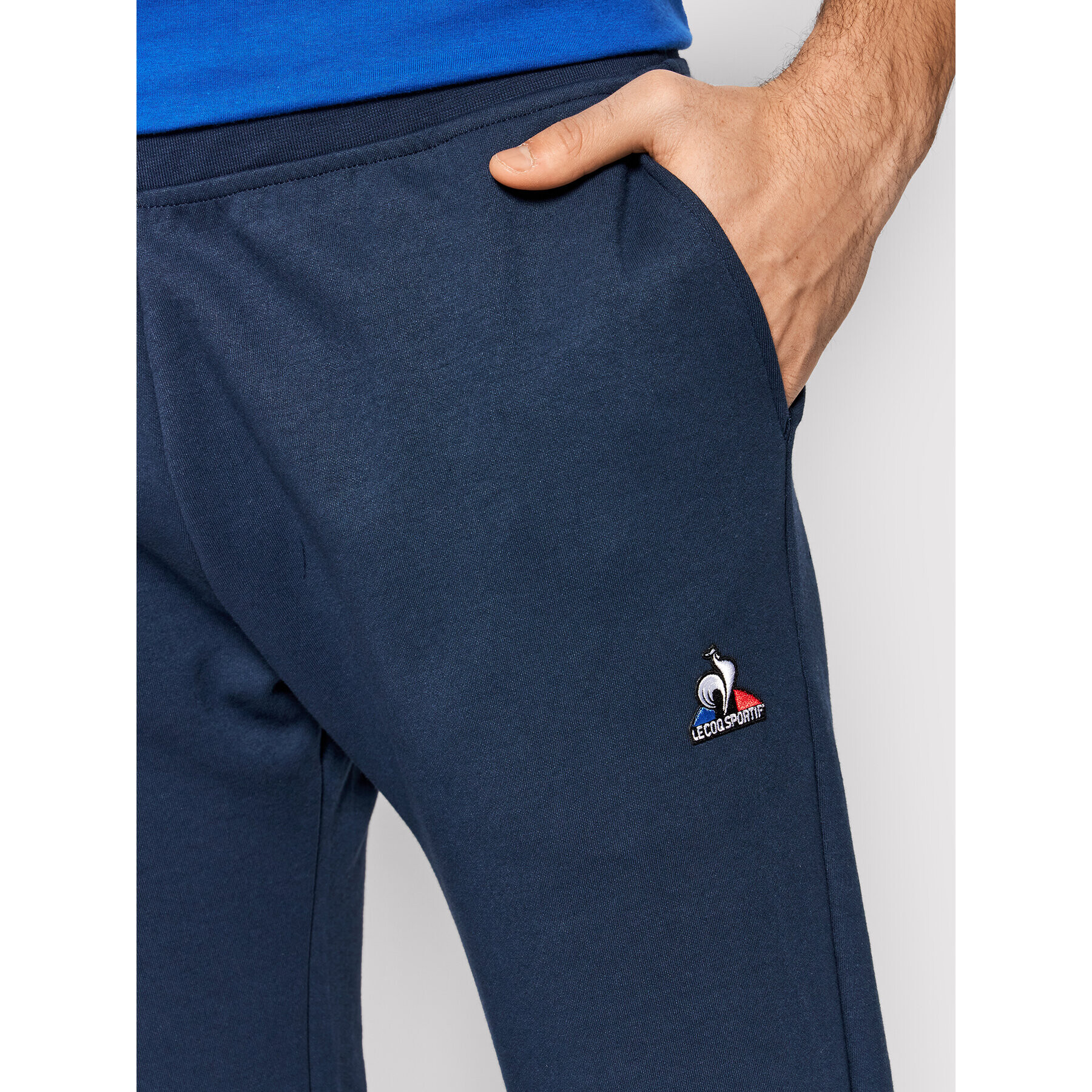 Le Coq Sportif Pantaloni trening 2120212 Bleumarin Slim Fit - Pled.ro