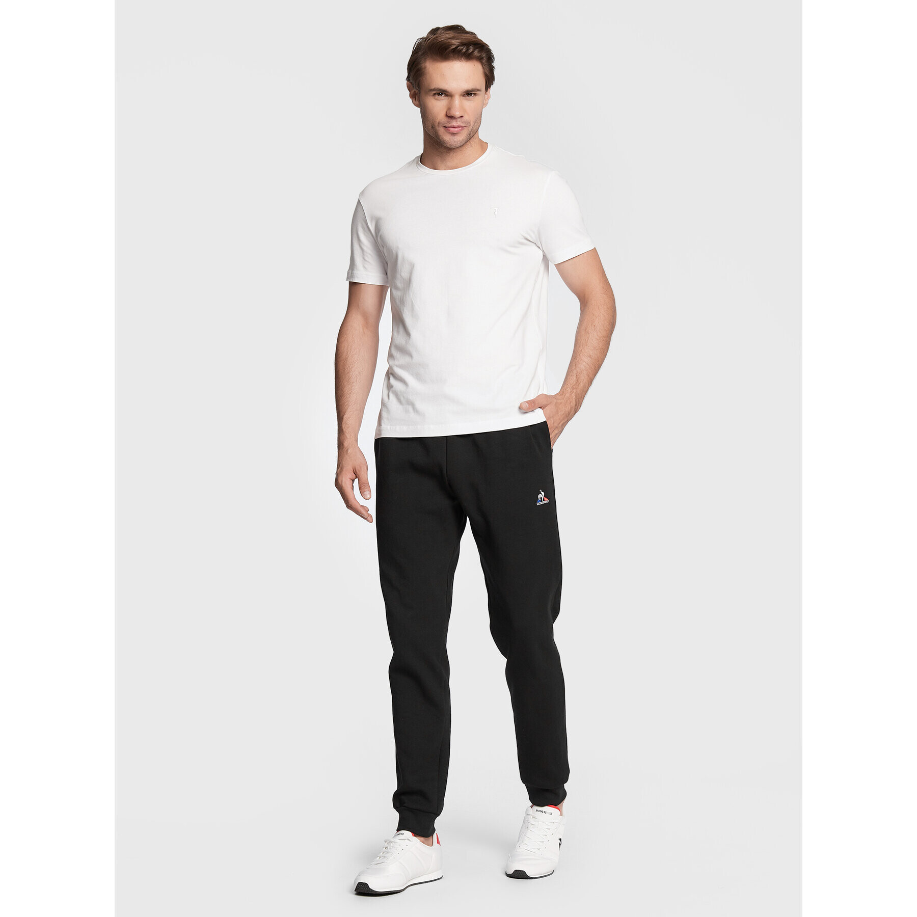 Le Coq Sportif Pantaloni trening 2121497 Negru Regular Fit - Pled.ro