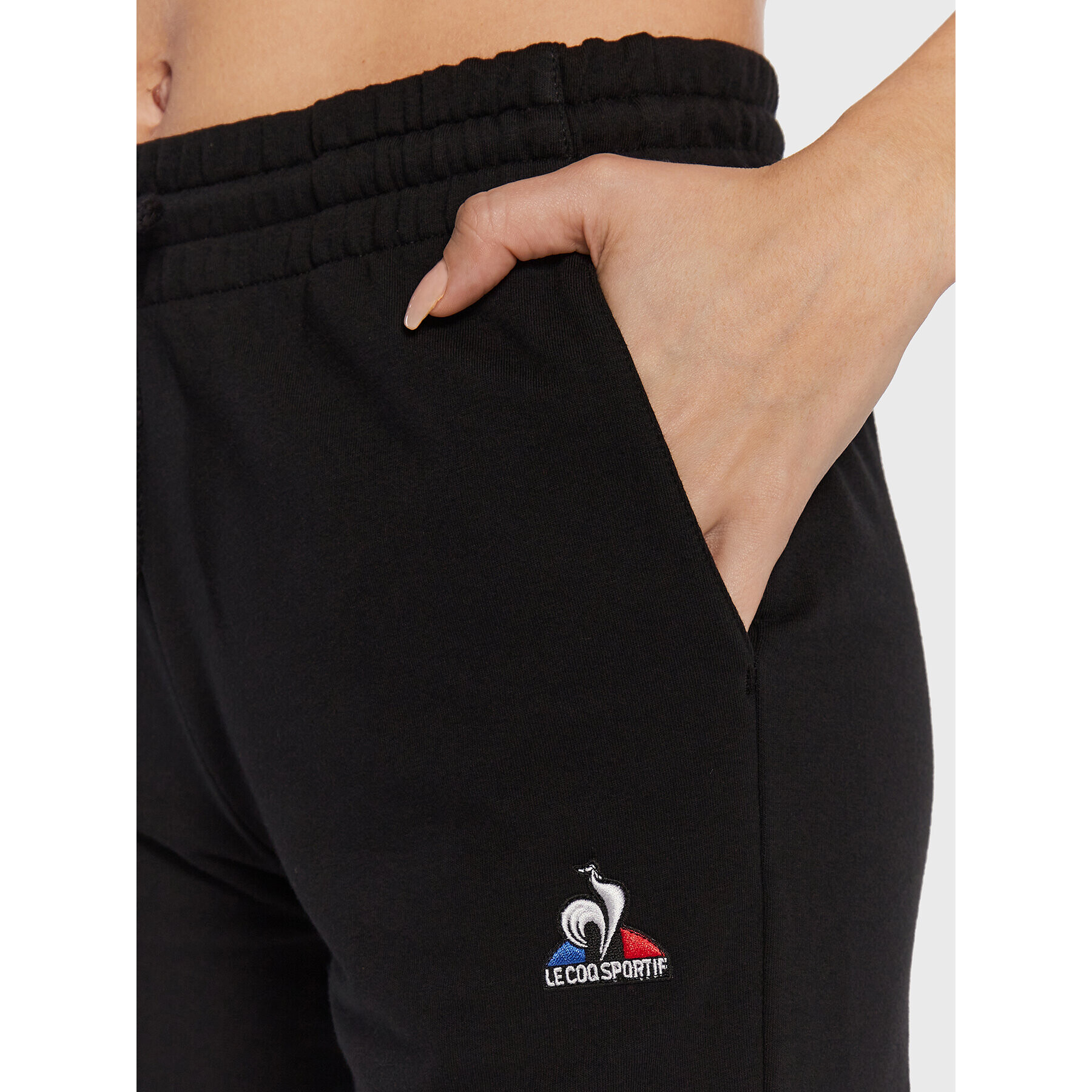 Le Coq Sportif Pantaloni trening 2220572 Negru Regular Fit - Pled.ro